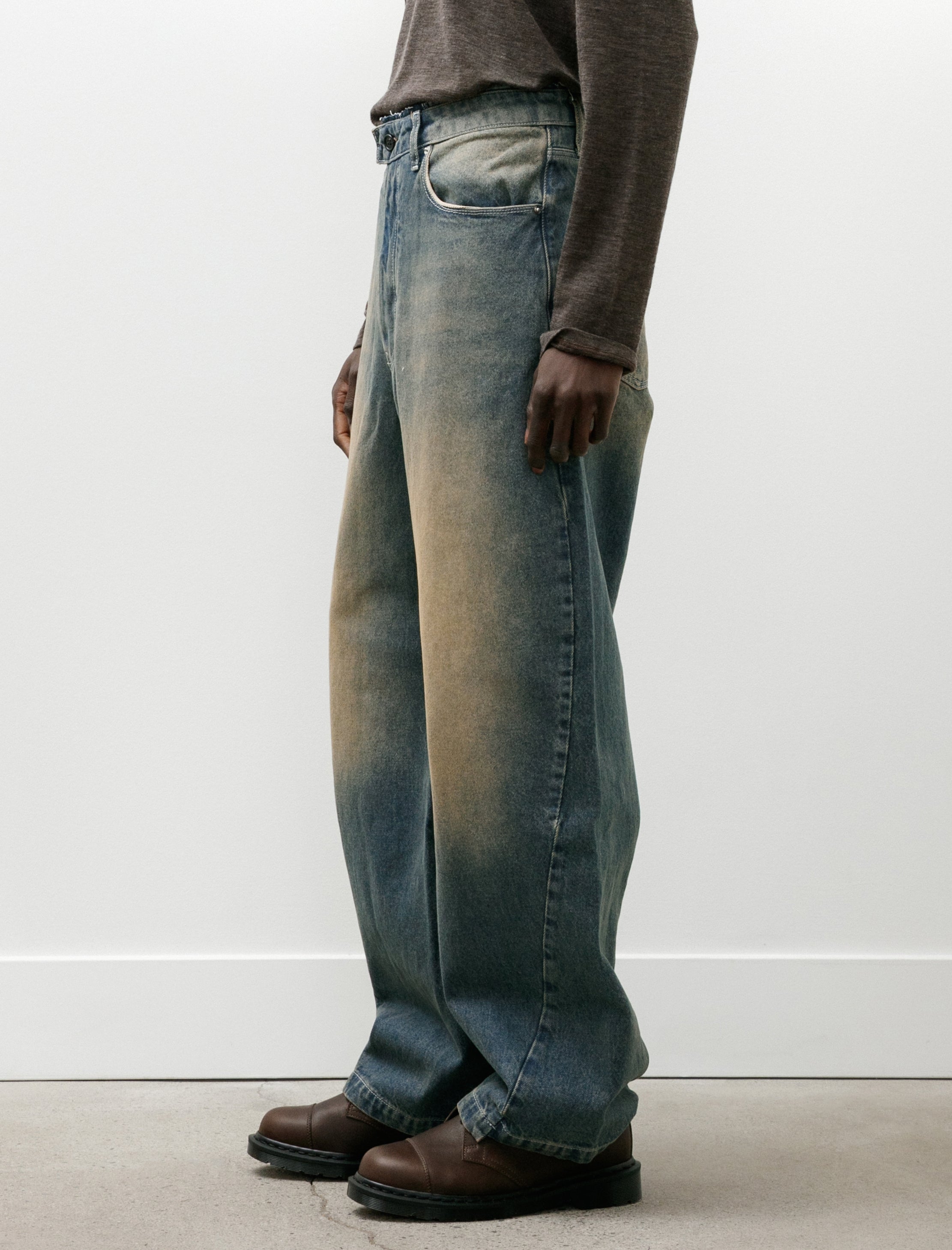 Camiel Fortgens Wobbly Jeans Vintage Blue Green