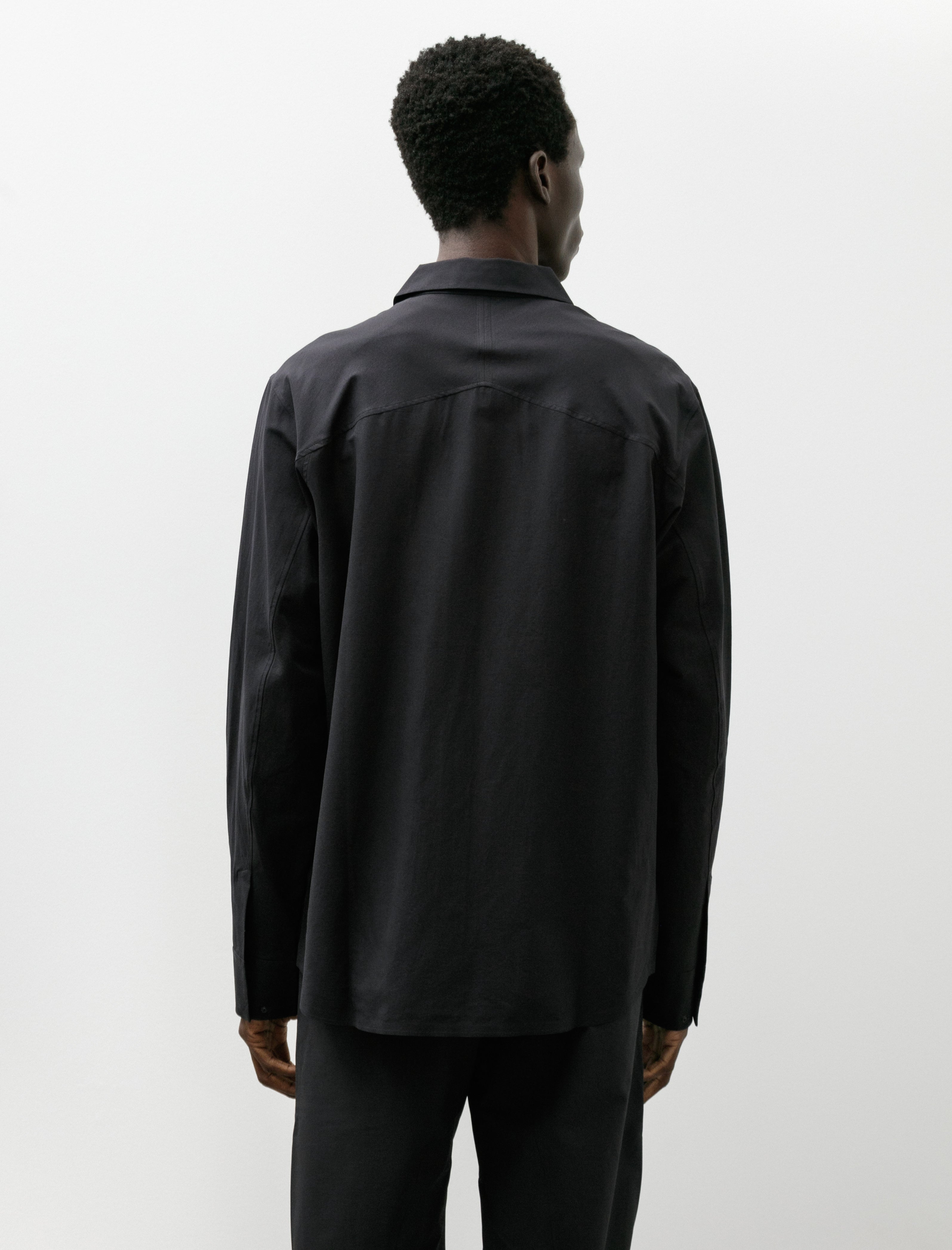 Veilance Stema LS Shirt Black