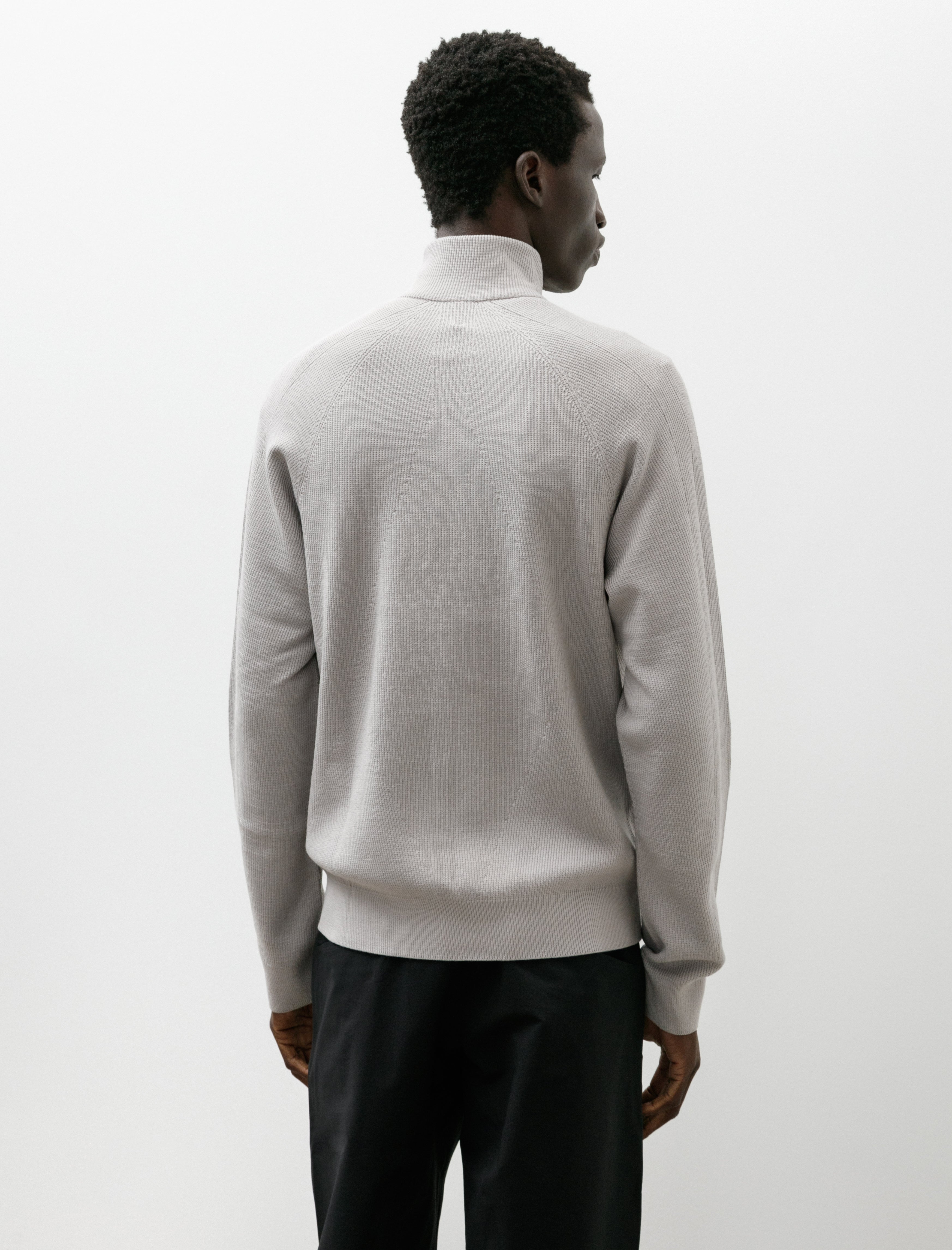 Veilance Conic Wool Half Zip Silkstone