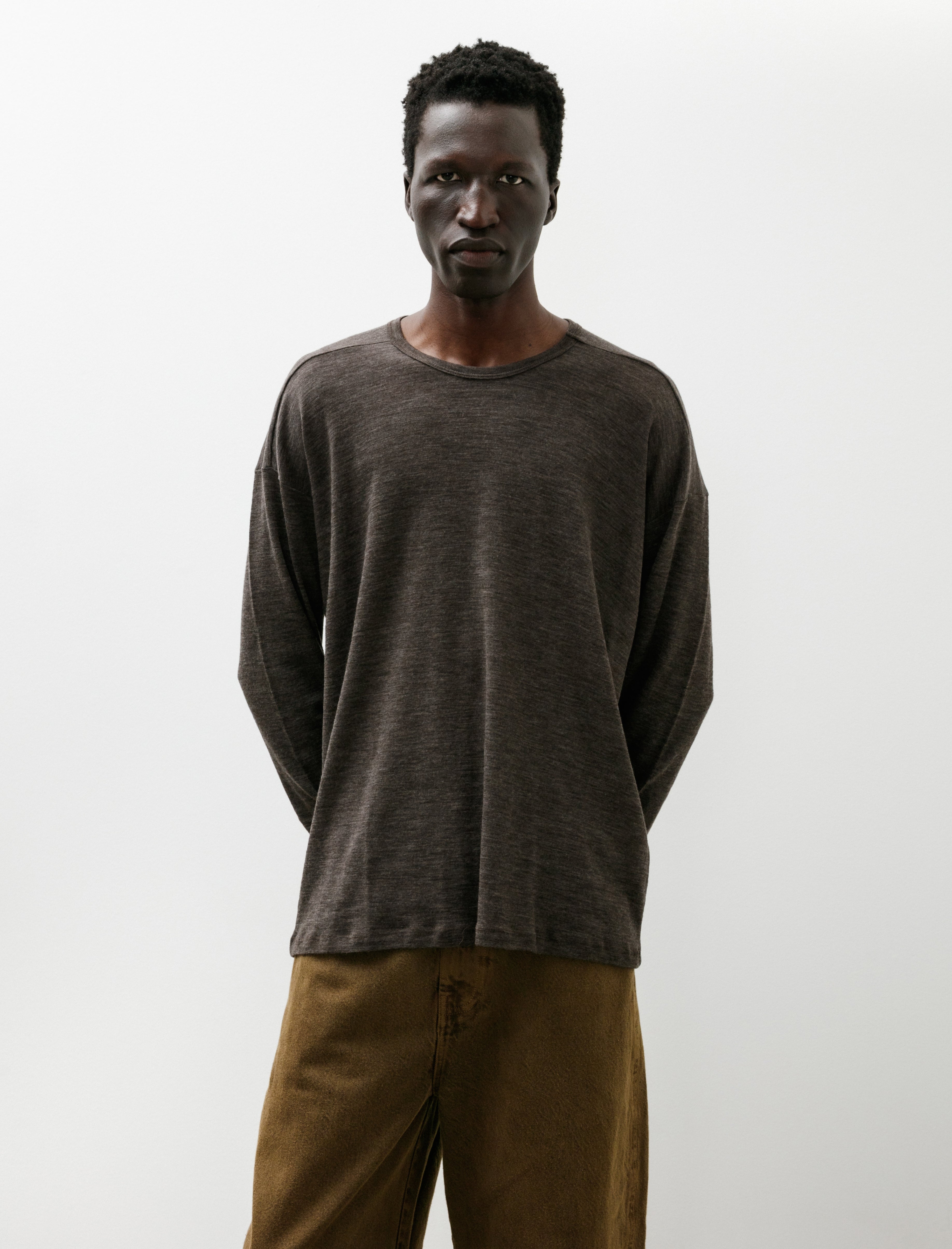 Sono Luno Longsleeve Organic Wool Charcoal