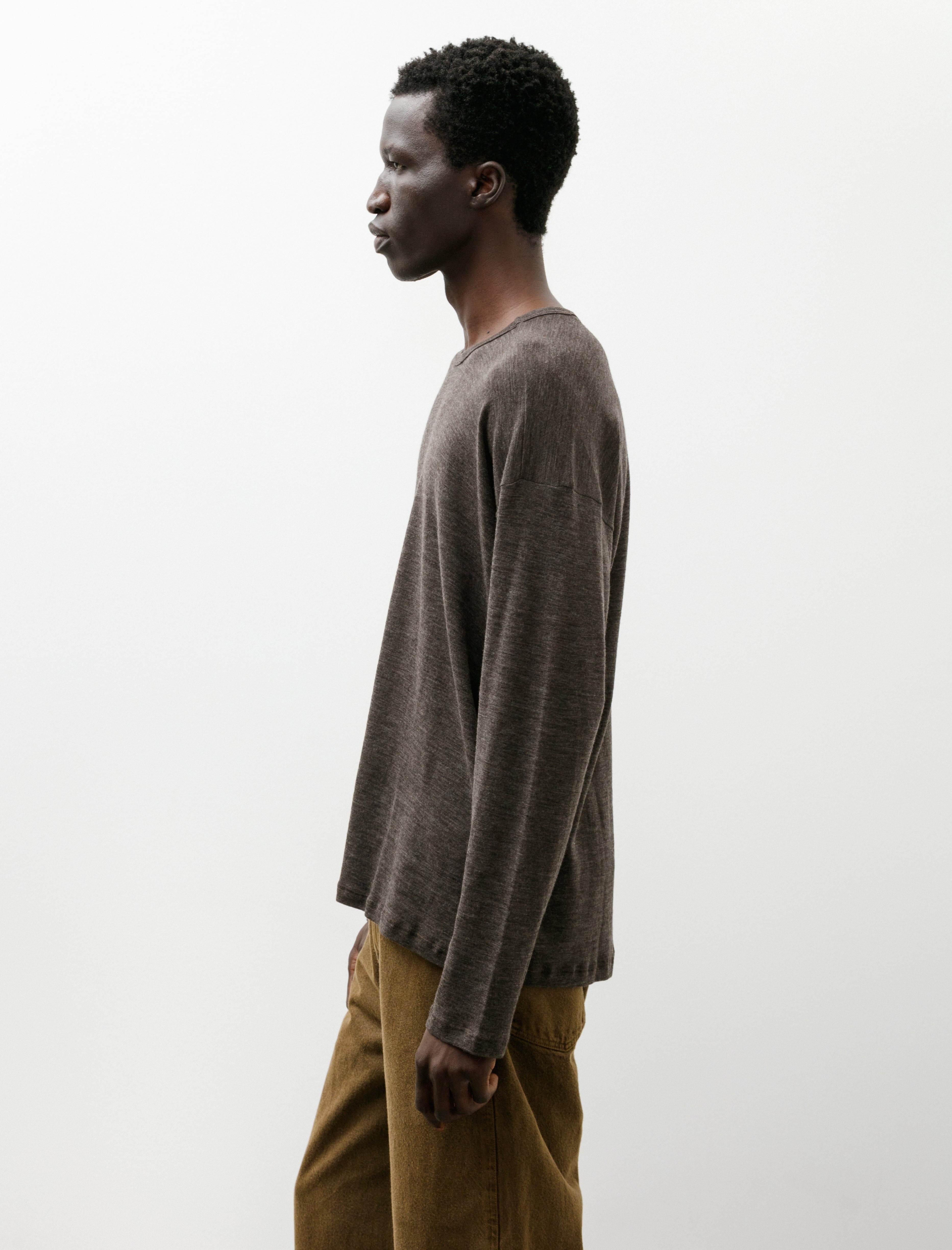Sono Luno Longsleeve Organic Wool Charcoal