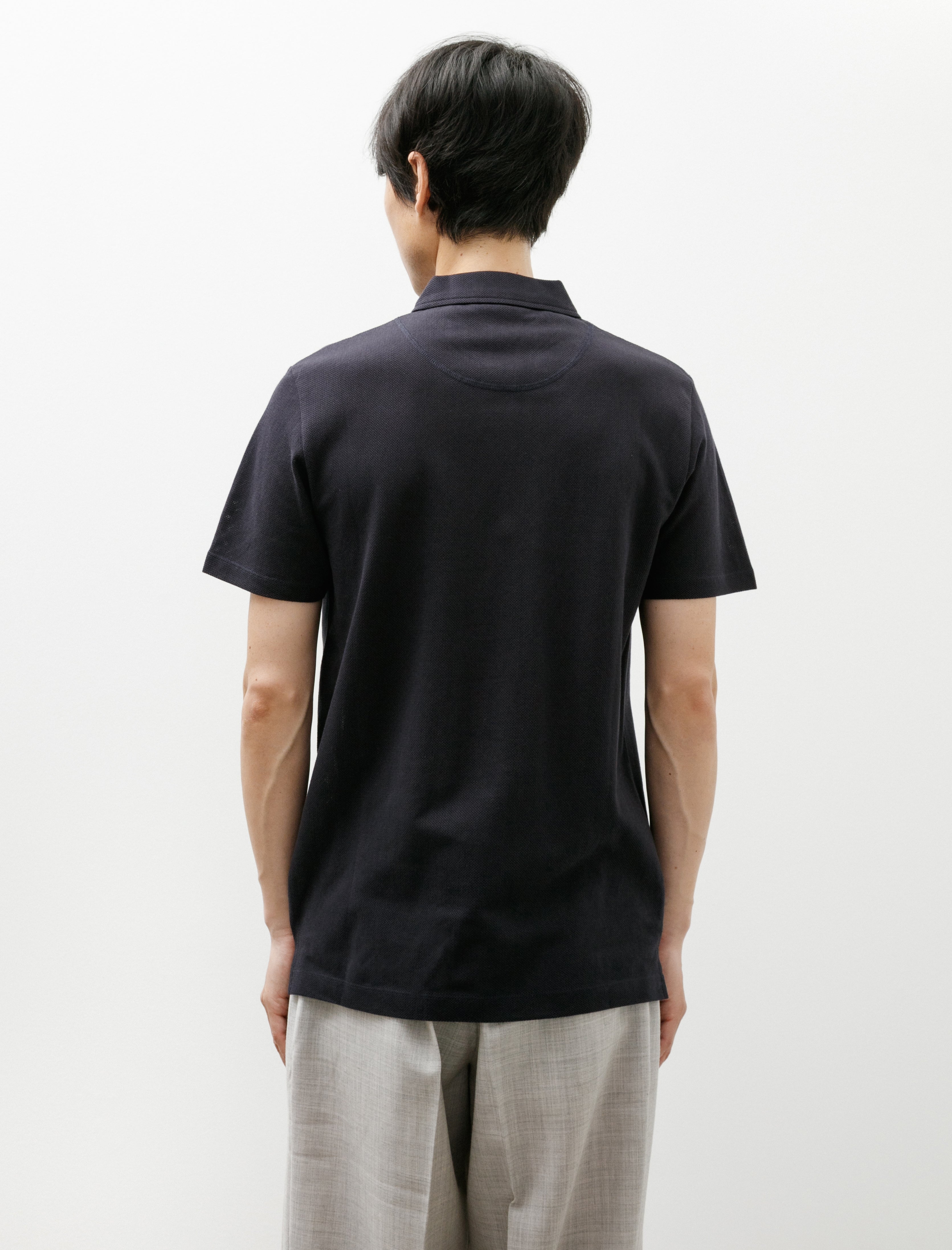 Sunspel Riviera Polo Midnight Navy