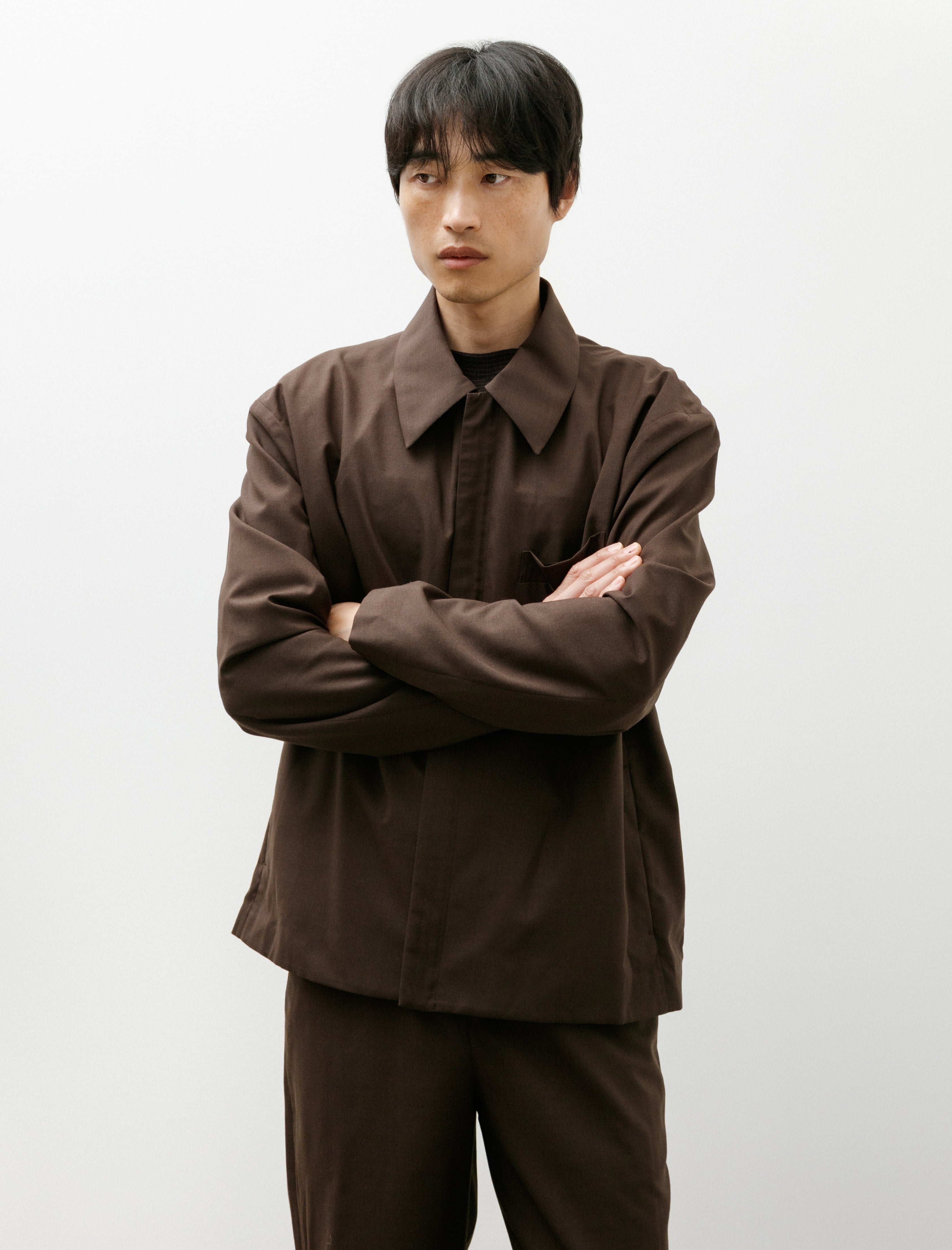 IM Mens Suave Blouson Brown