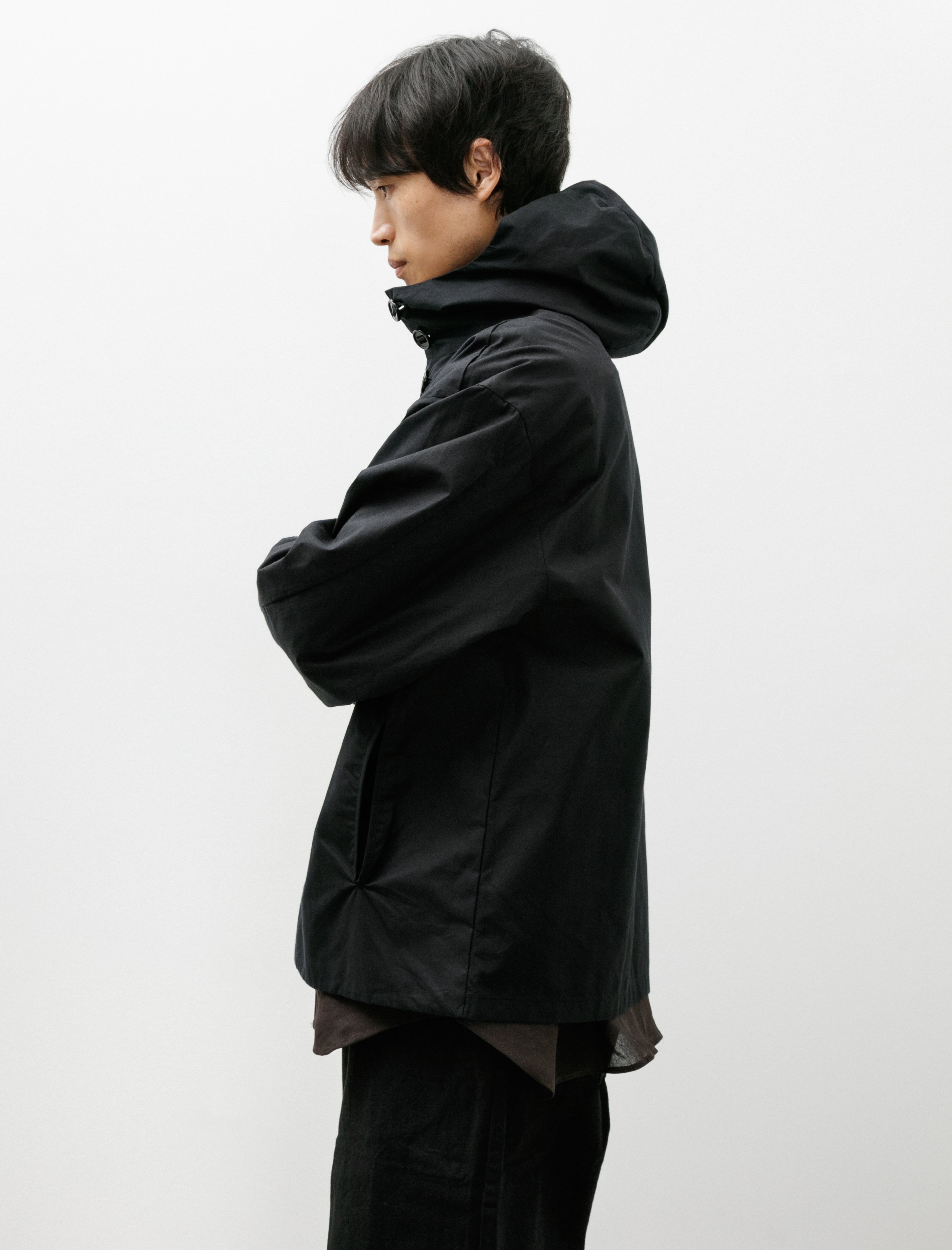 MAN-TLE R0Y3 Gill Jacket Black Master Shield
