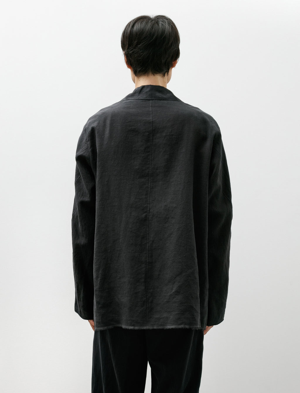Maatee and Sons Handkerchief Jacket Vintage Linen Black – Neighbour