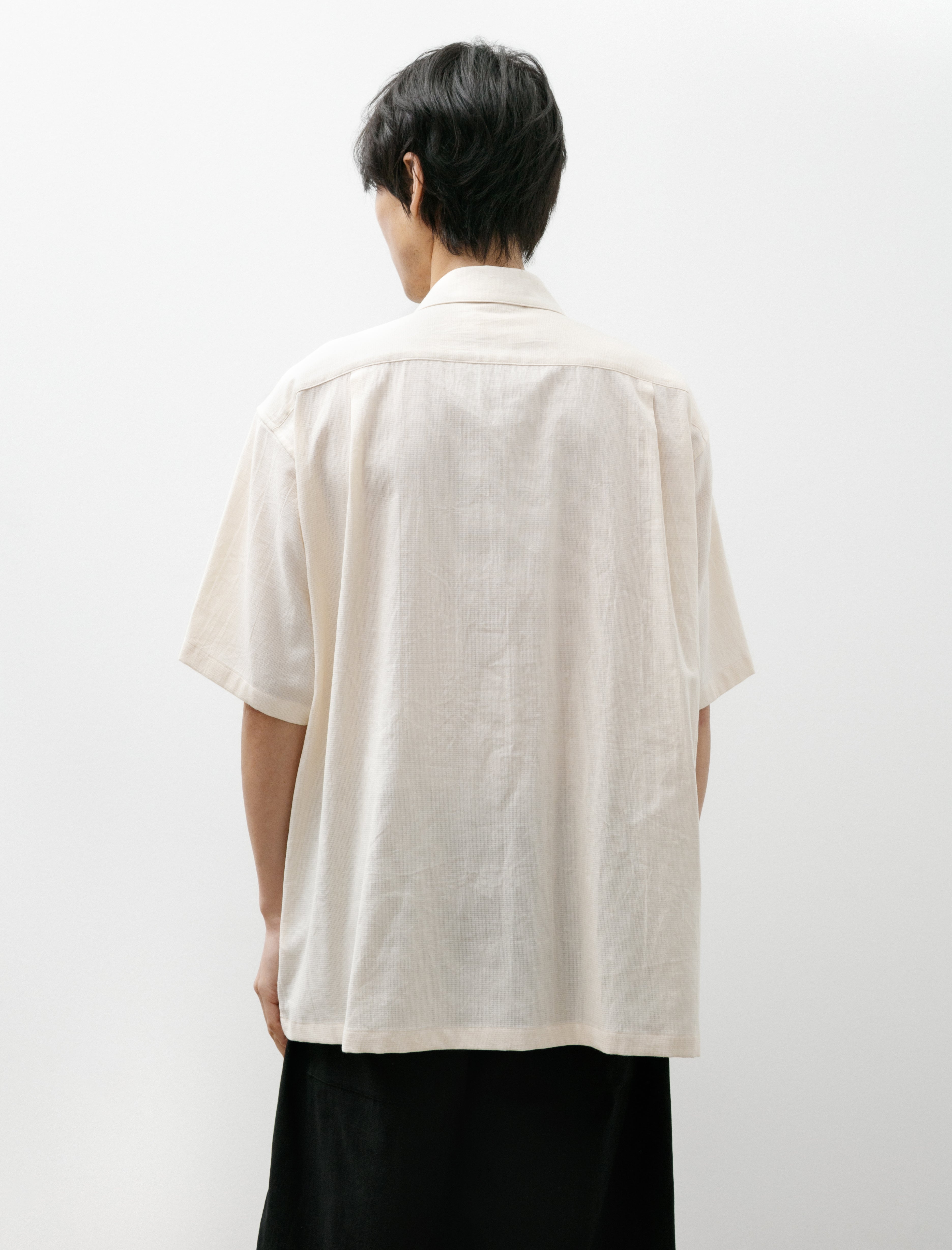 Yoko Sakamoto Utility S/S Shirt Ecru