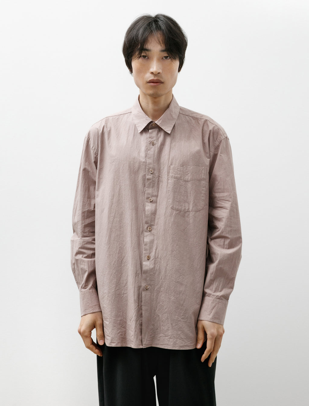Yoko Sakamoto Regular Collar Shirt Azuki – Neighbour