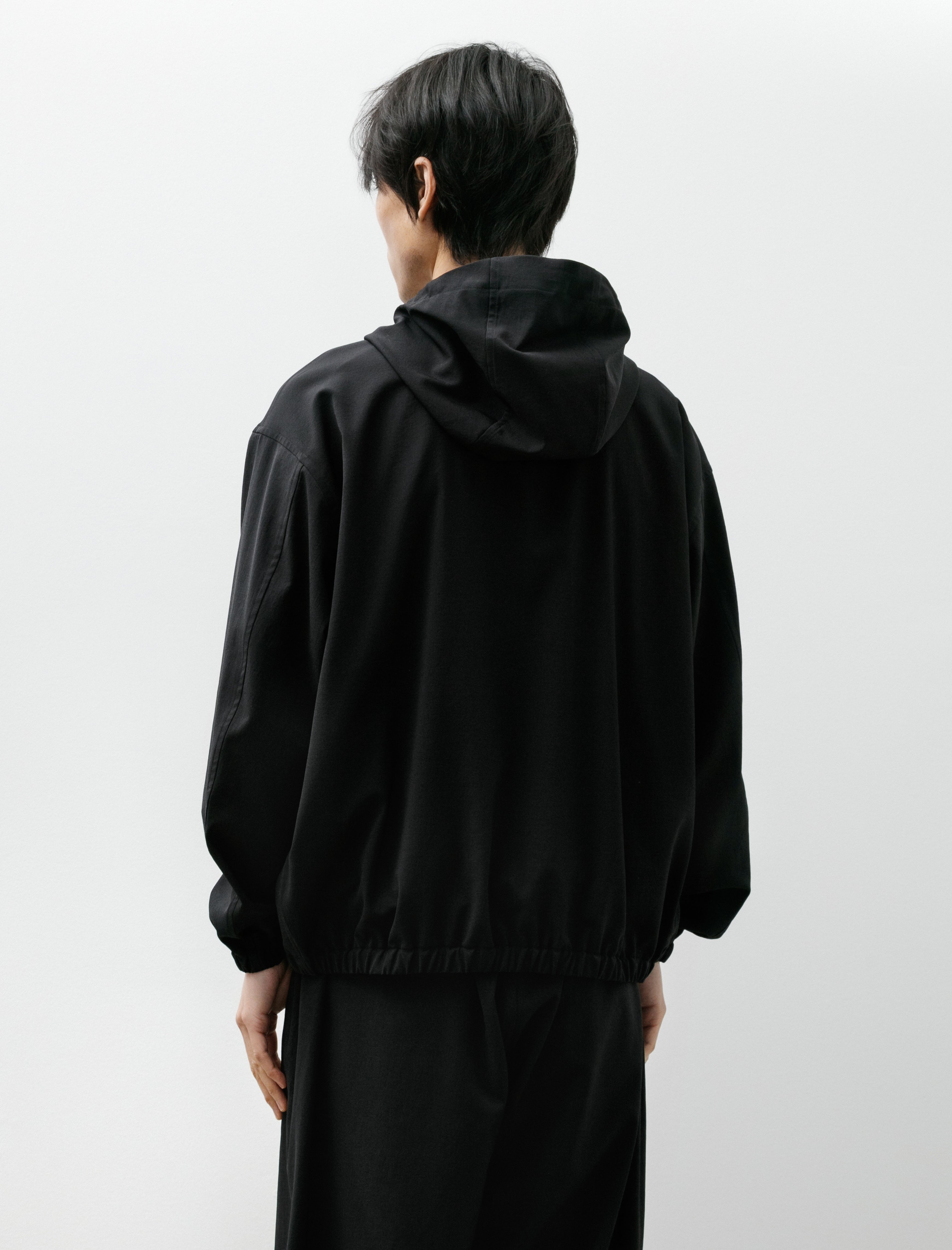 Yoko Sakamoto Hooded Blouson Black