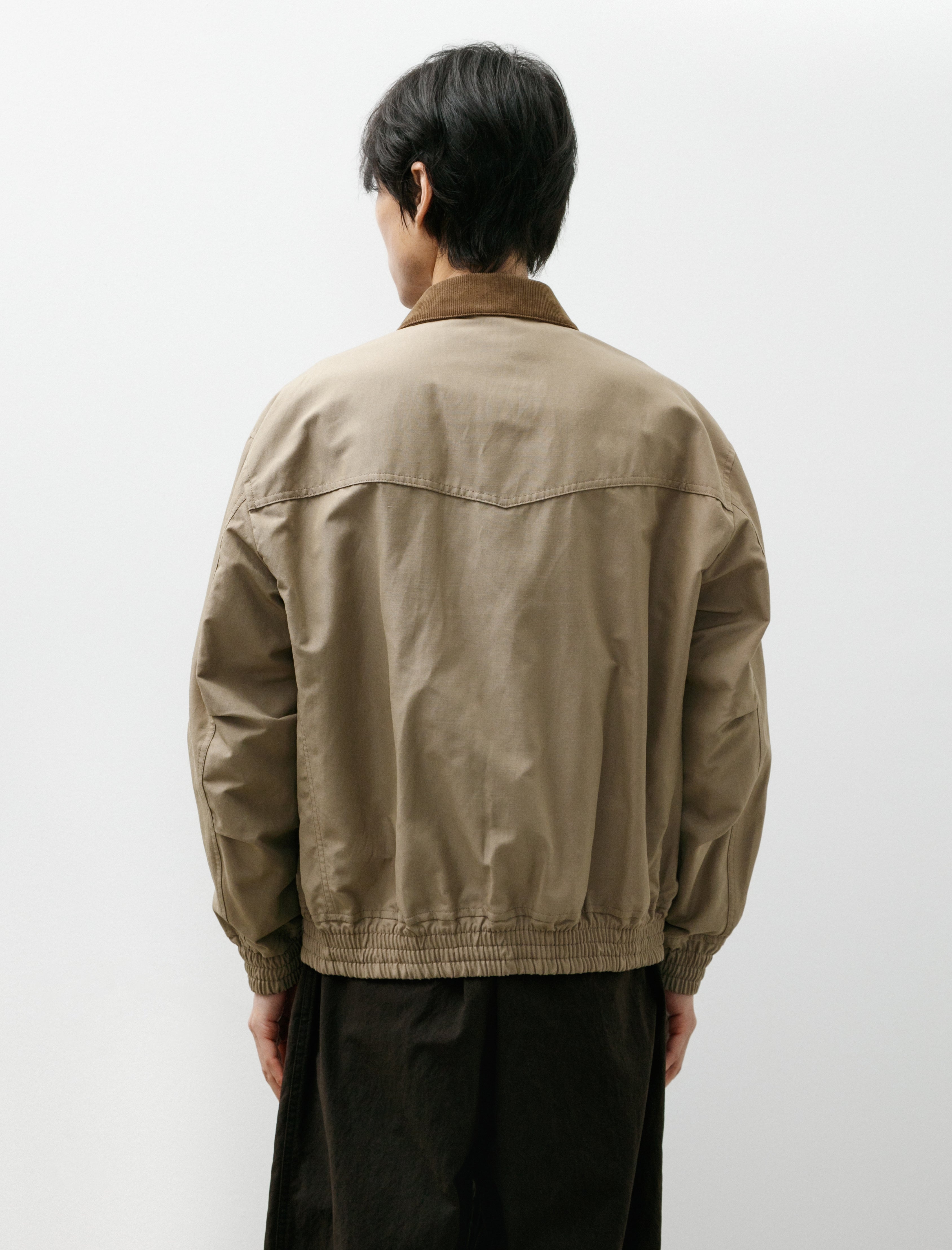 Comme des Garçons Homme Corduroy Collar Jacket Beige
