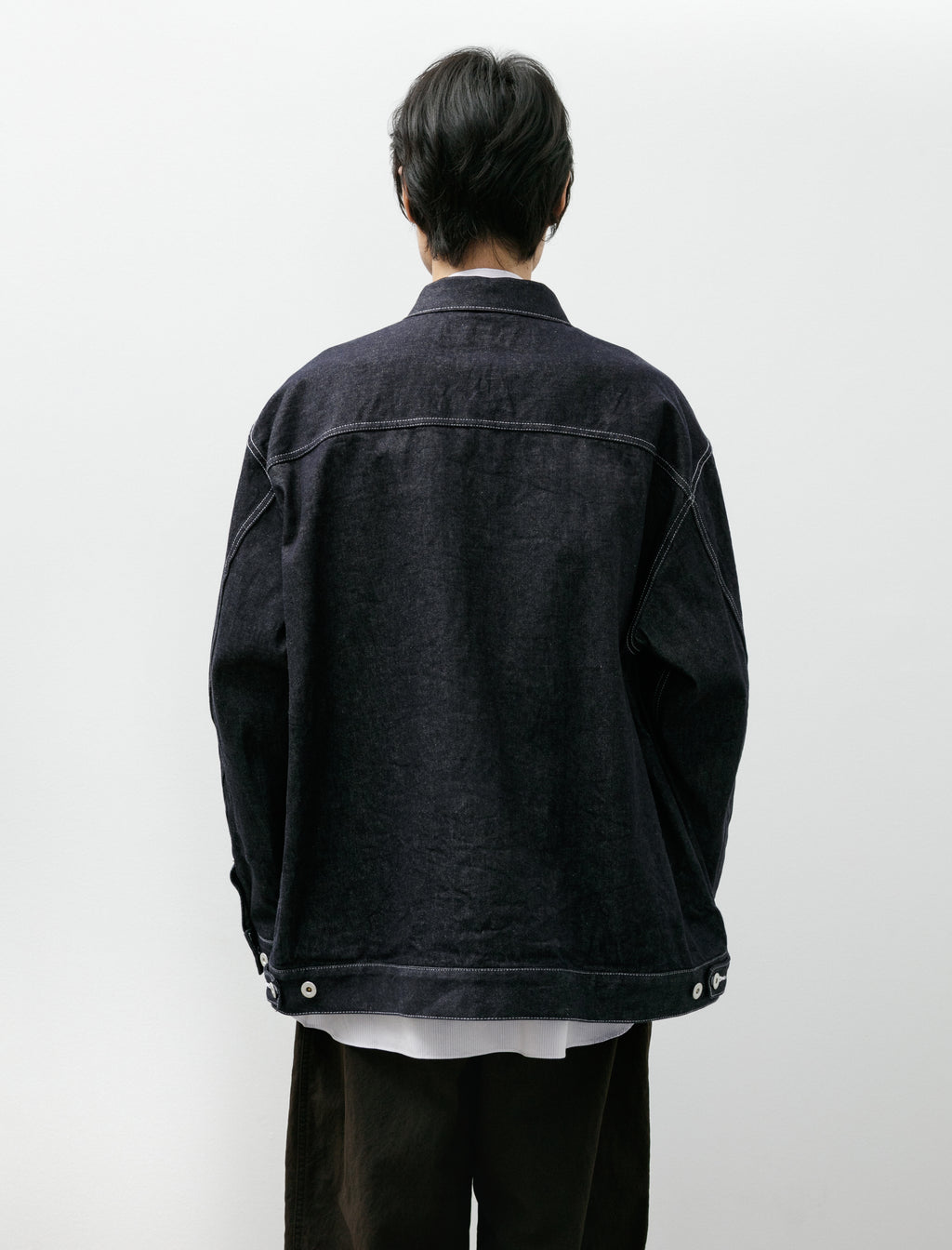 Comme des Garçons Homme Denim Patch Pocket Jacket Indigo – Neighbour