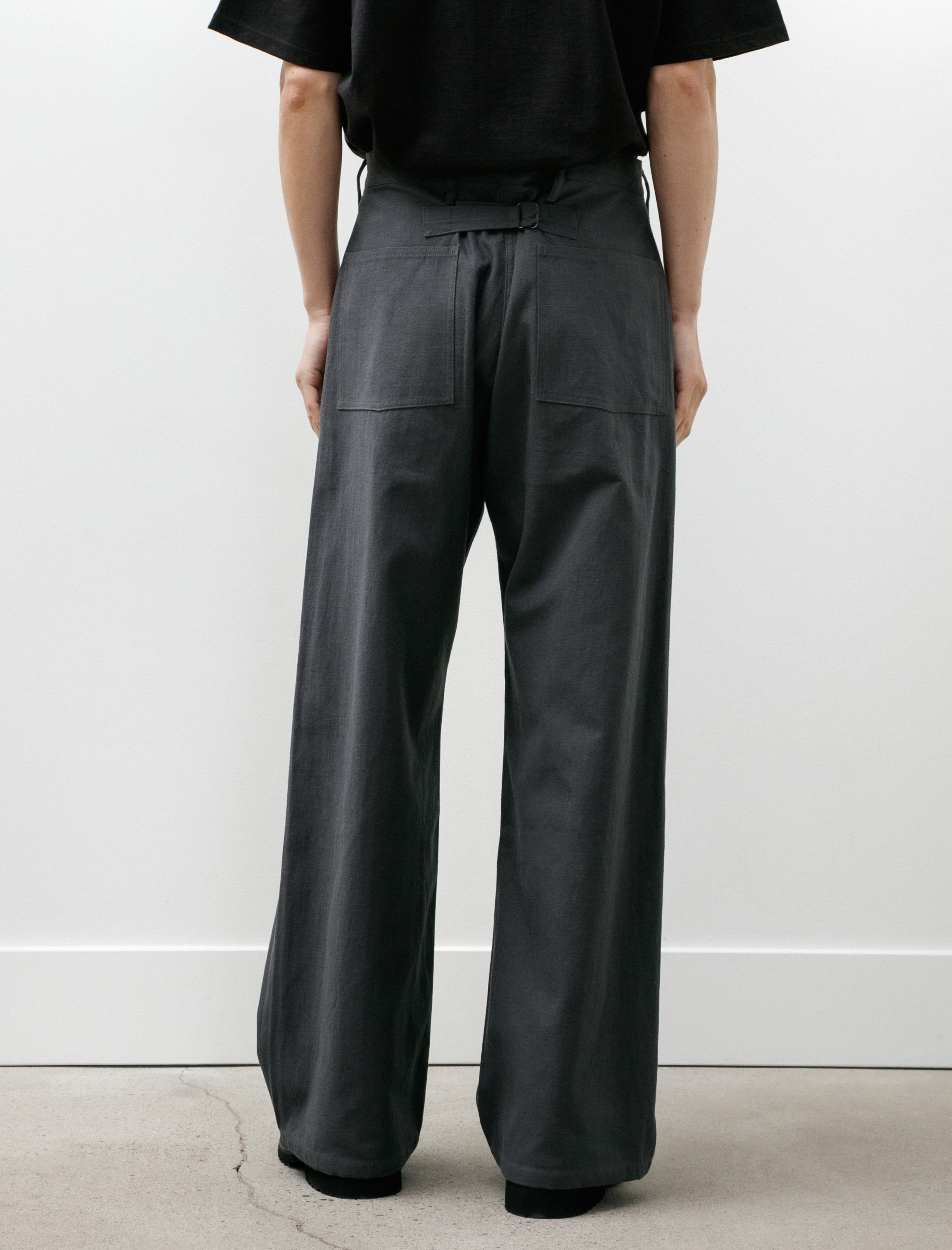 Taiga Takahashi Lot 204 Engineer Trousers Charcoal
