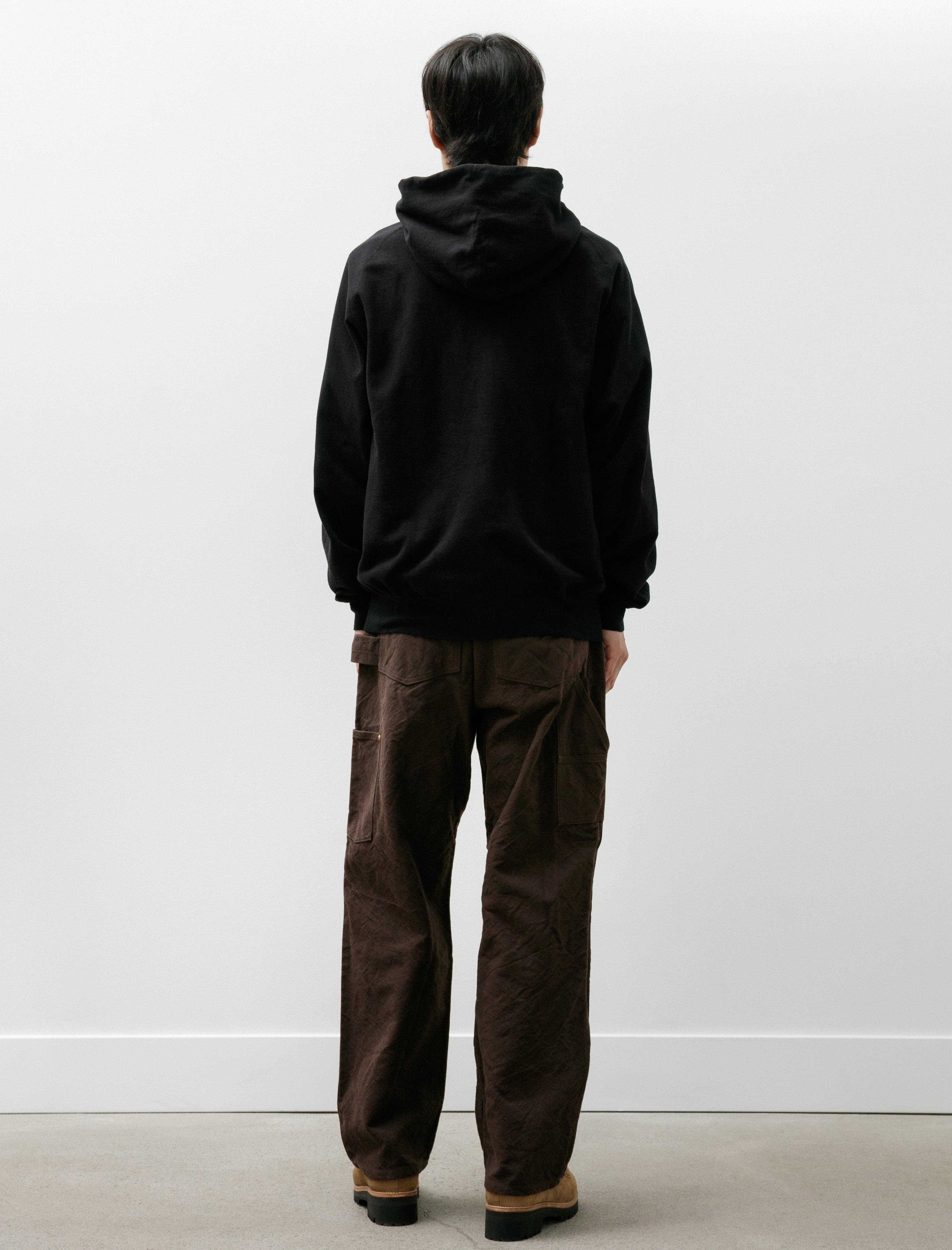 Comoli Cotton Duck Painter Pants Brown