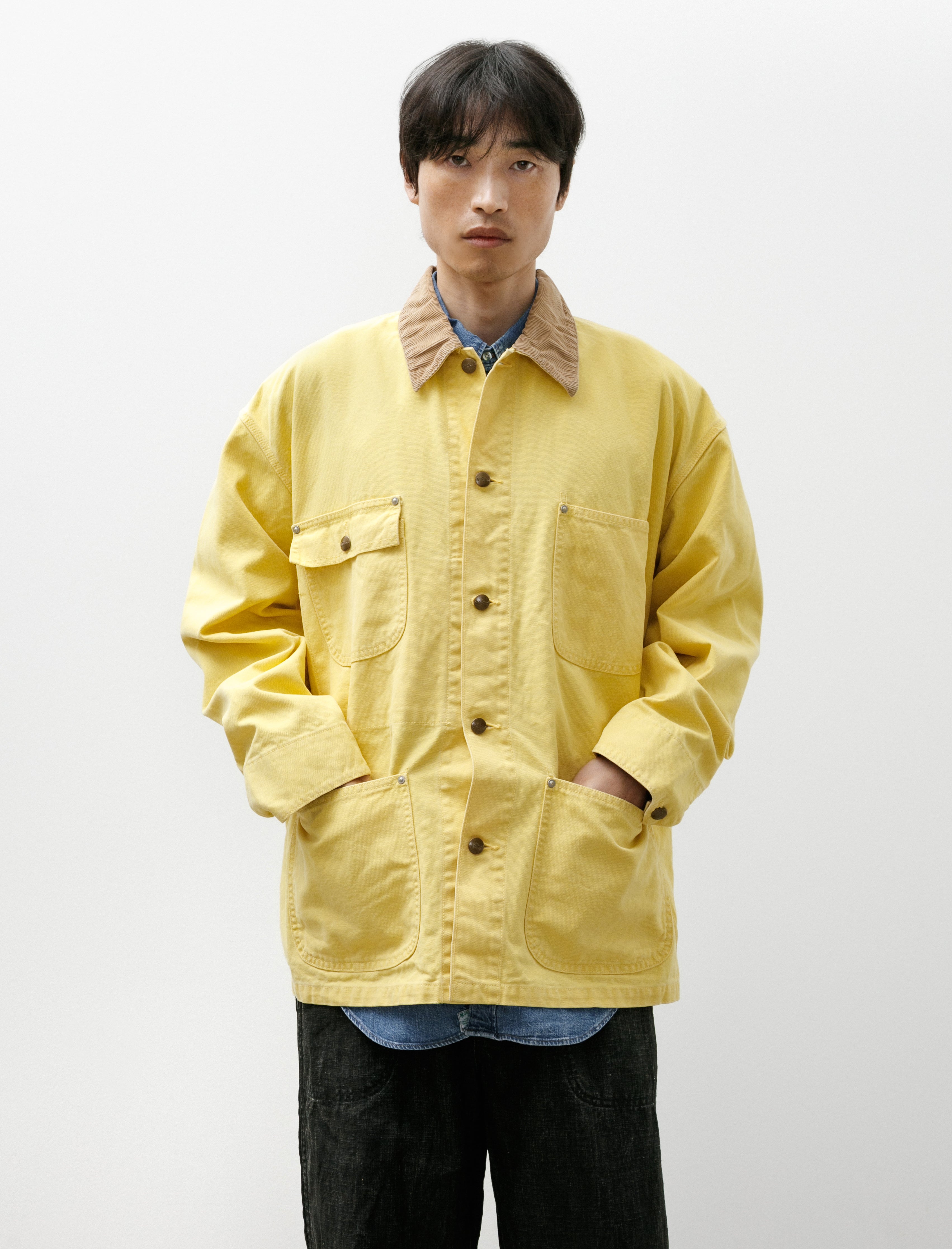 OrSlow Relaxed Fit Oxford Coverall Egg