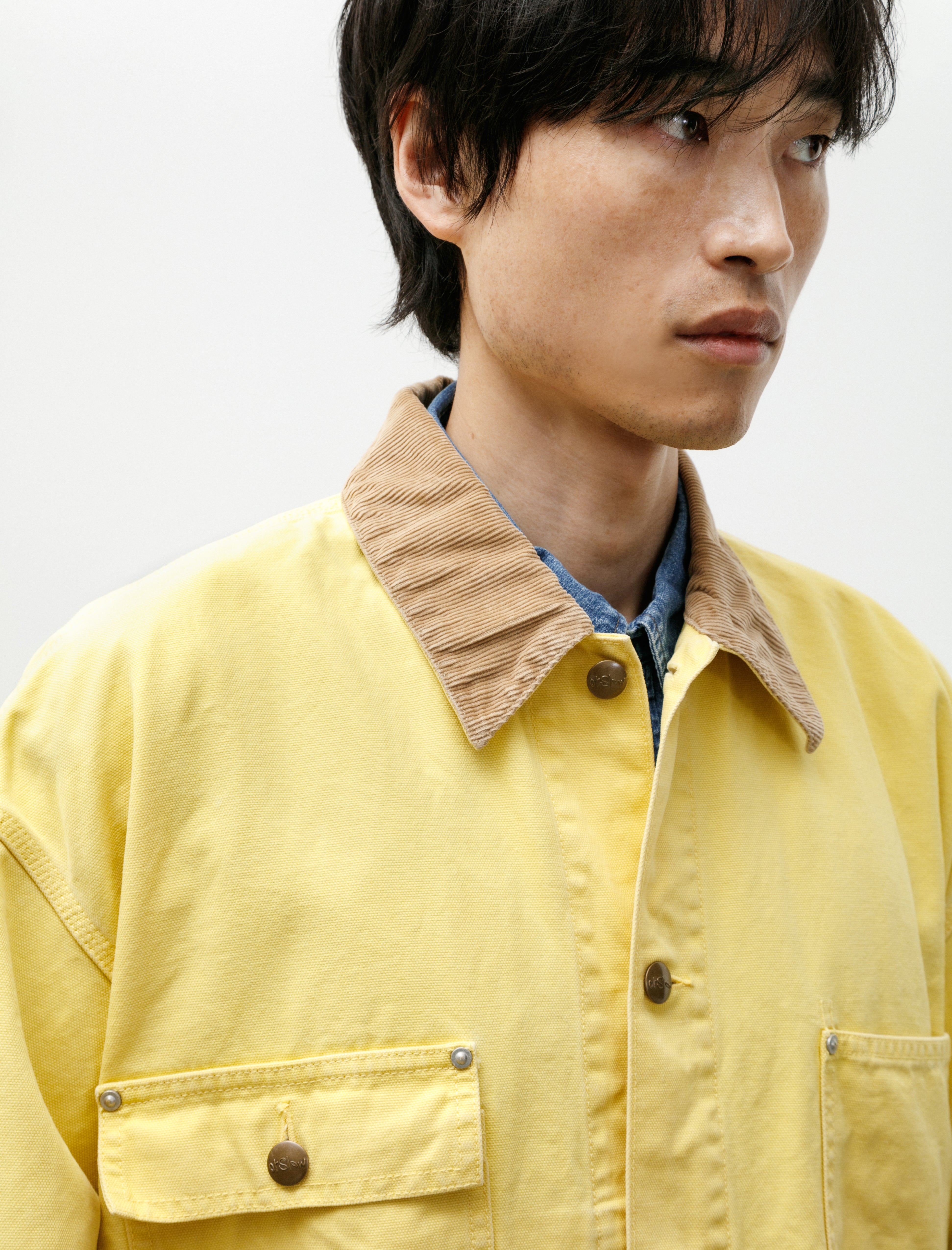 OrSlow Relaxed Fit Oxford Coverall Egg