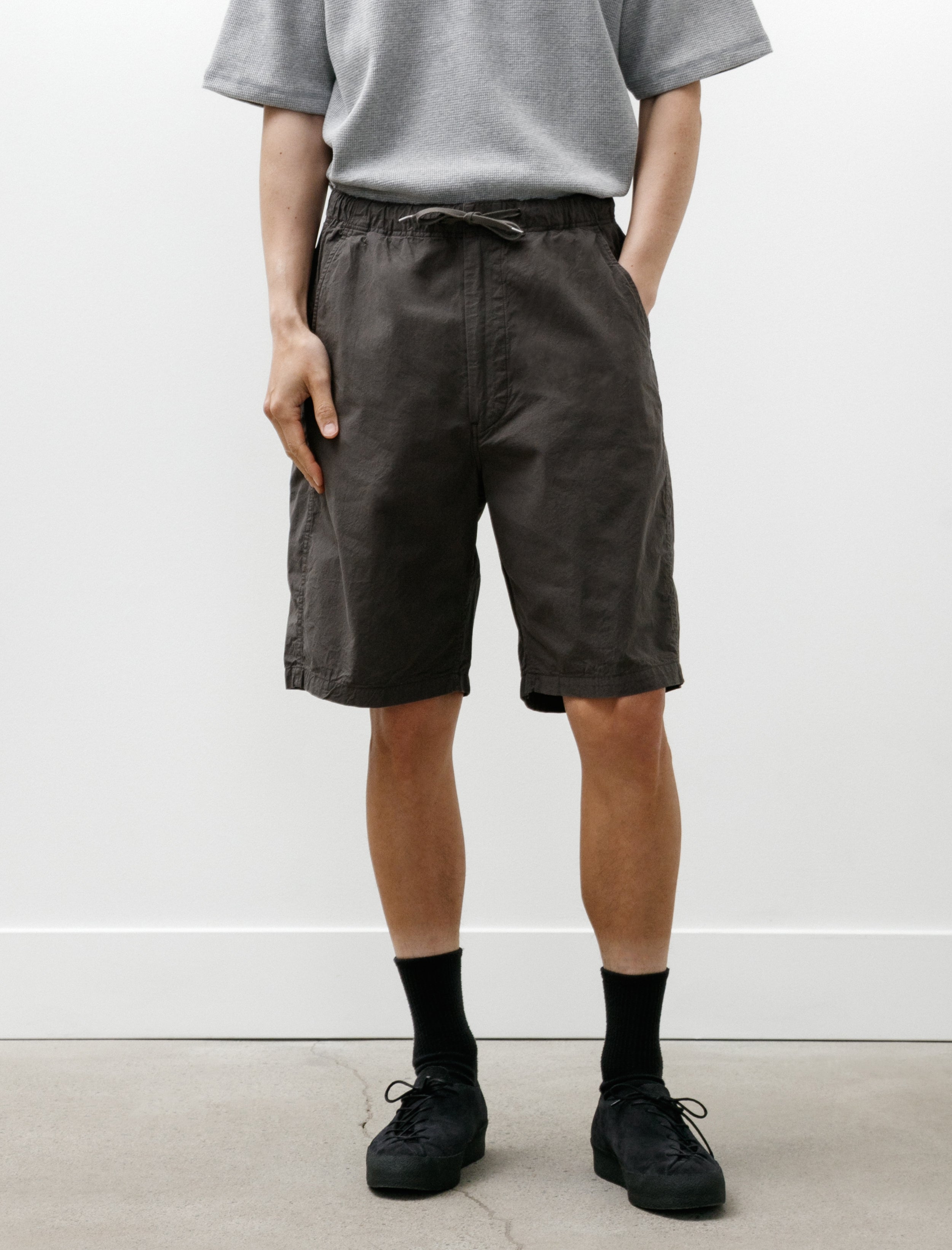 OrSlow Wide Fit New York Shorts Charcoal Grey