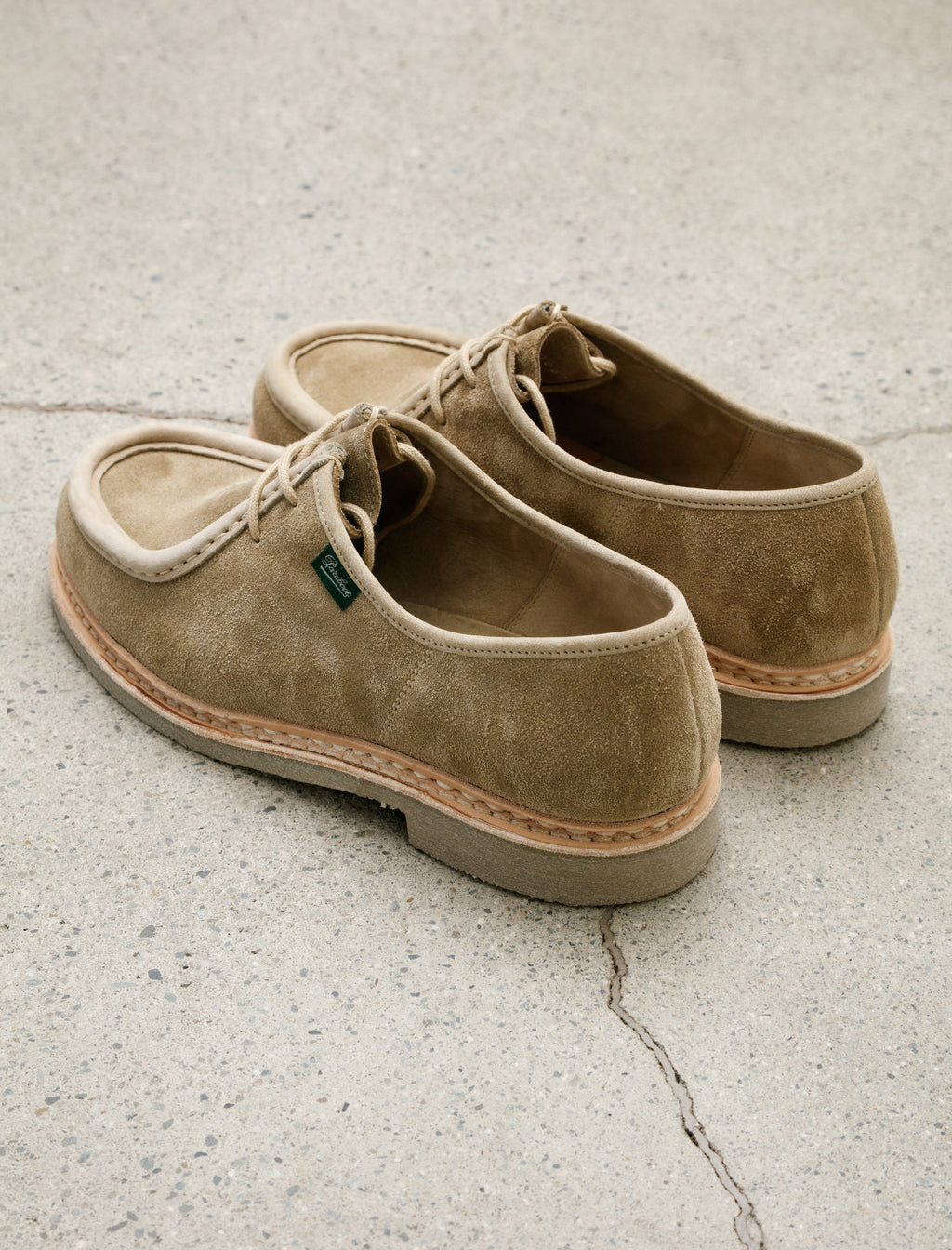 希少パラブーツミカエルParaboot MICHAEL Velours Army Paraboot Mika Ario Vel Sand – Neighbour