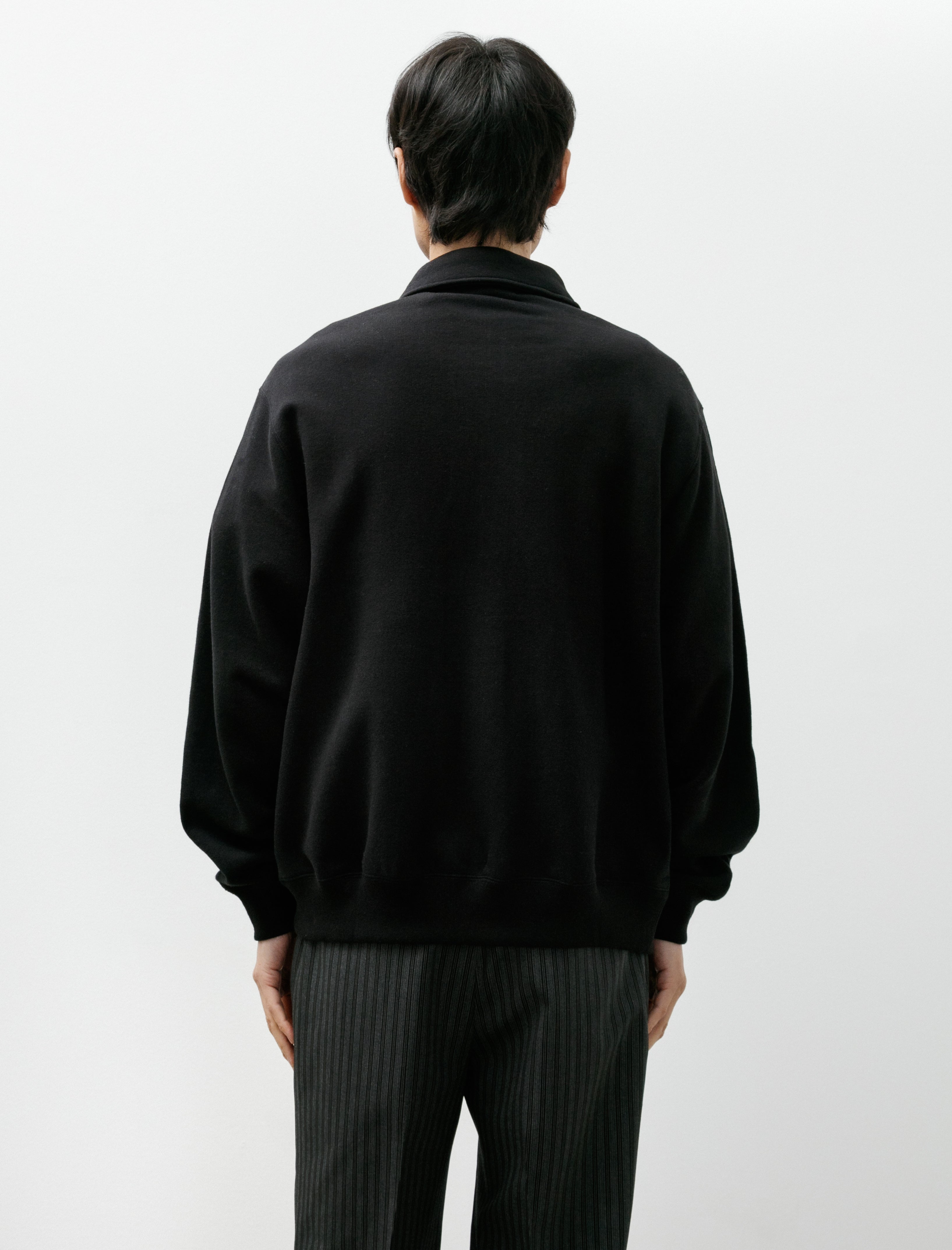 Ernie Palo Sweat Cardigan Black