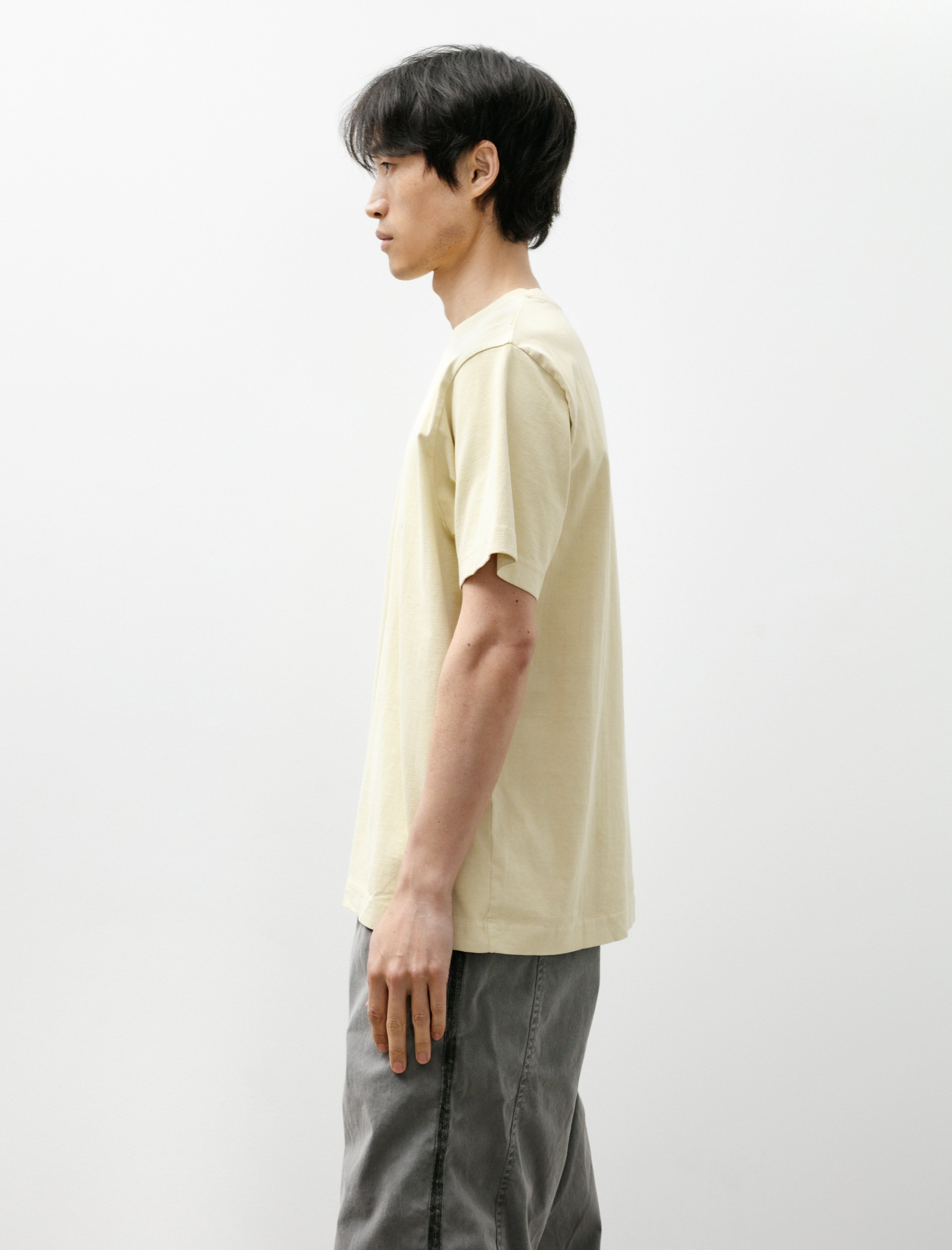 Working Short Sleeve Sticker T Organic Cotton Jersey Yeast