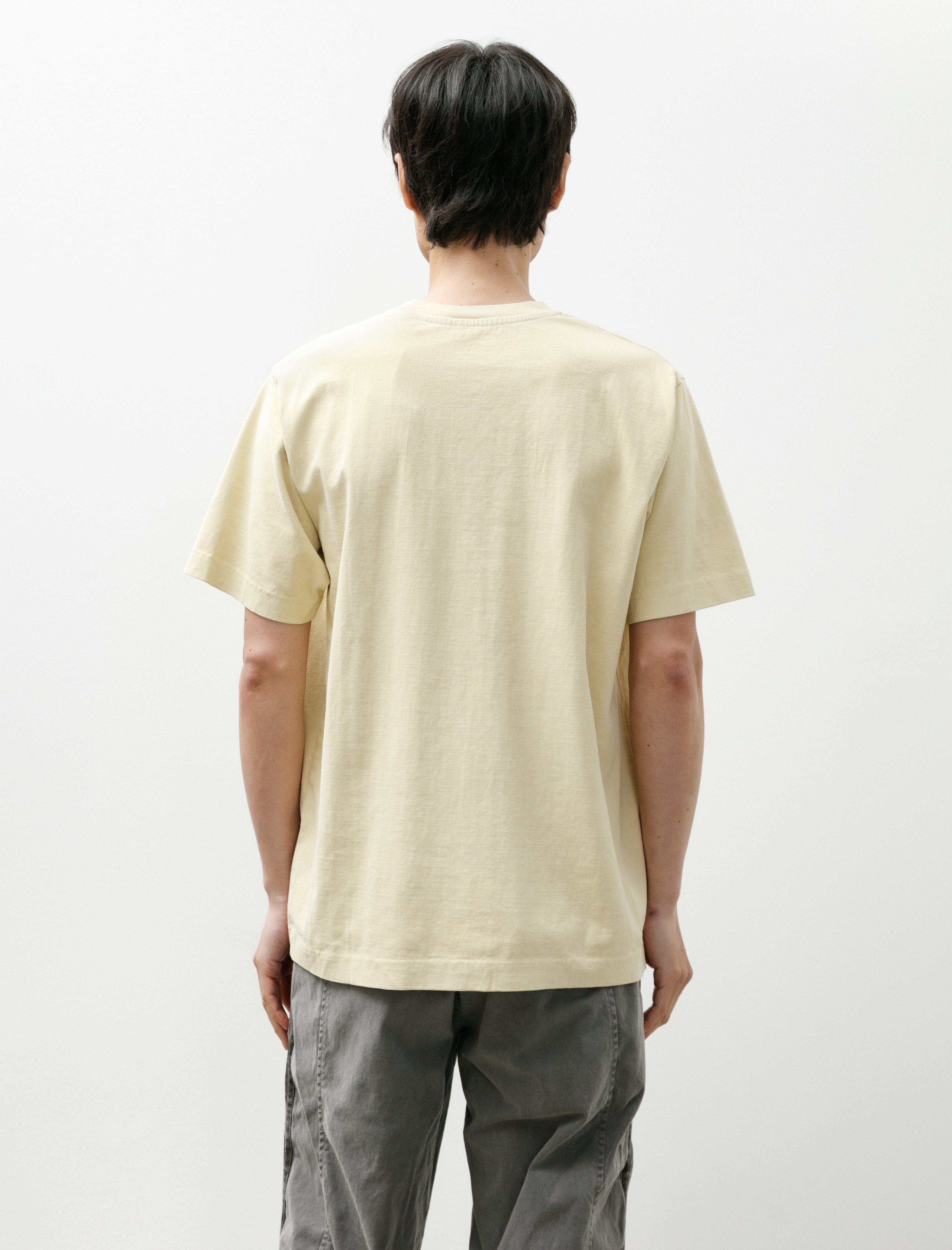 Working Short Sleeve Sticker T Organic Cotton Jersey Yeast