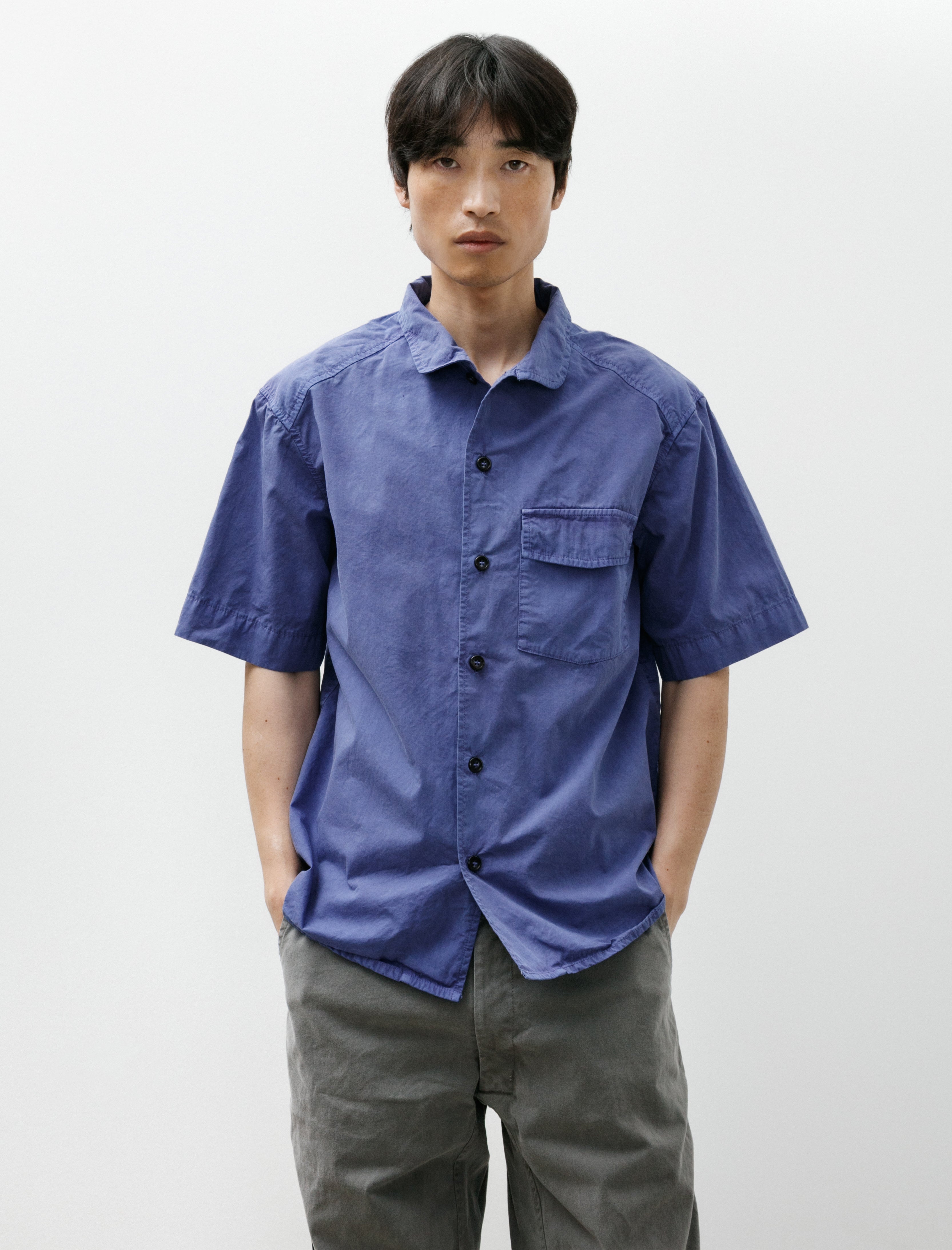Working SS Trap Shirt Nice Cotton Poplin Eiffel