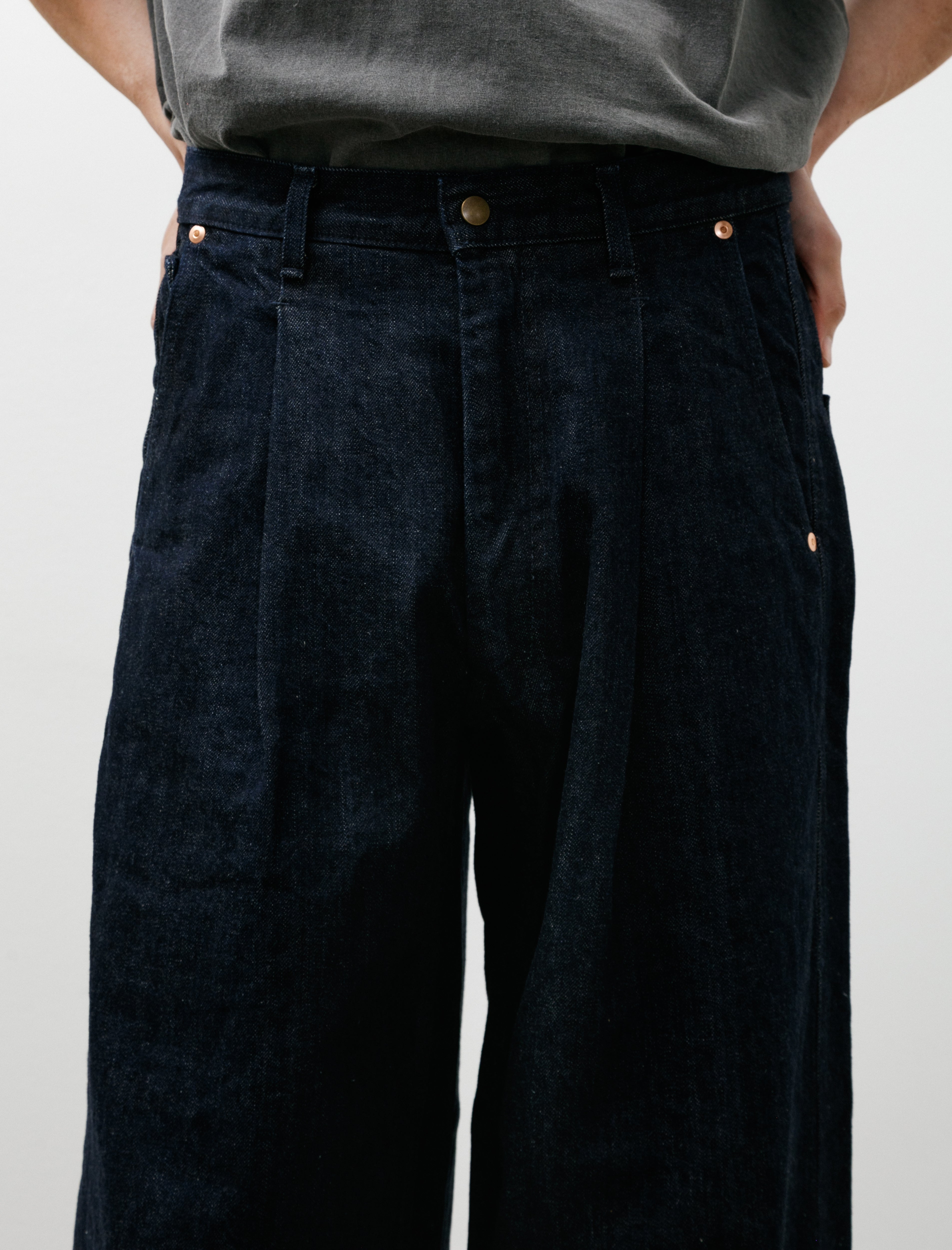 Working Sacco Jean Selvage Denim Raw