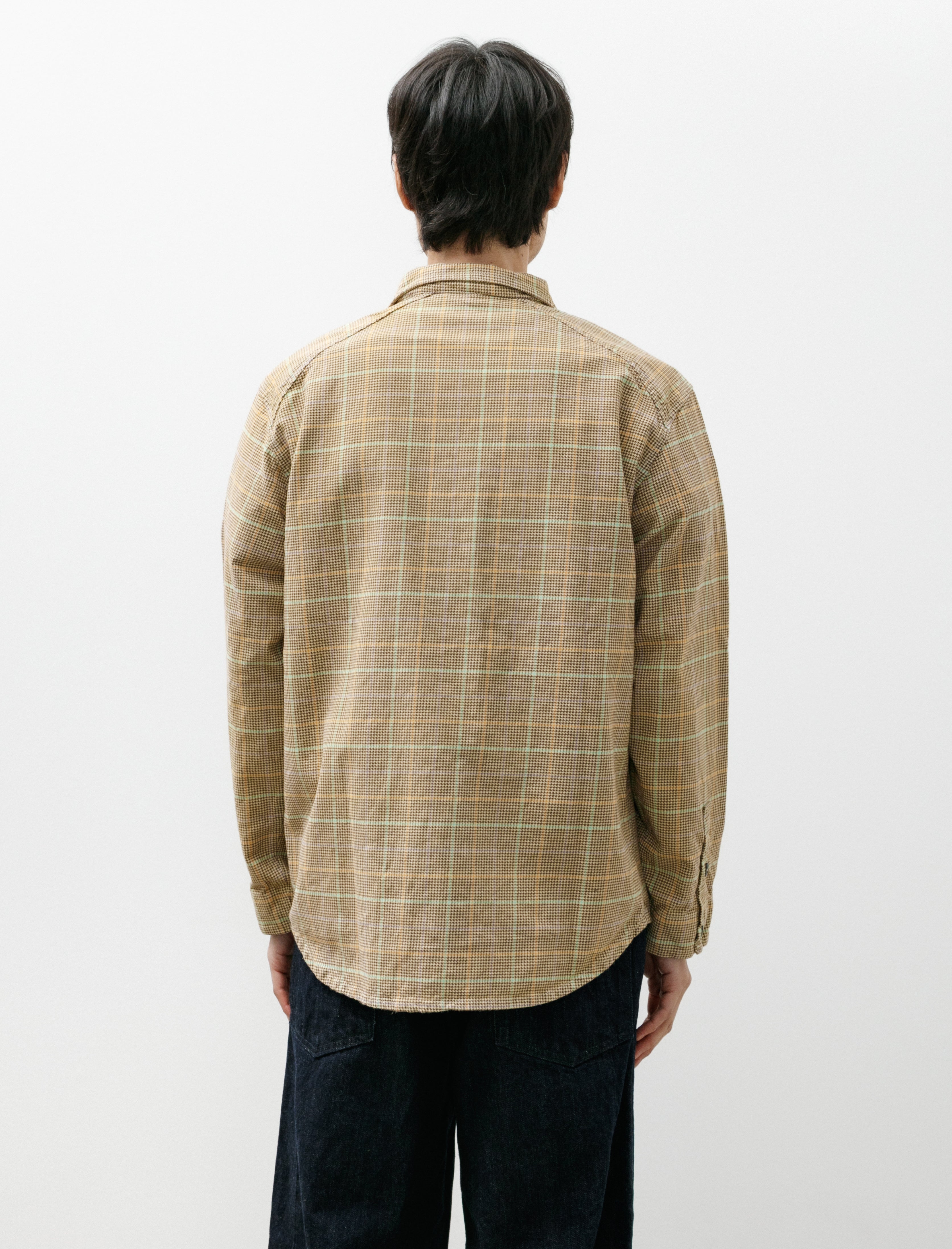 Working LS Trap Shirt Smith Check Cotton Yeast