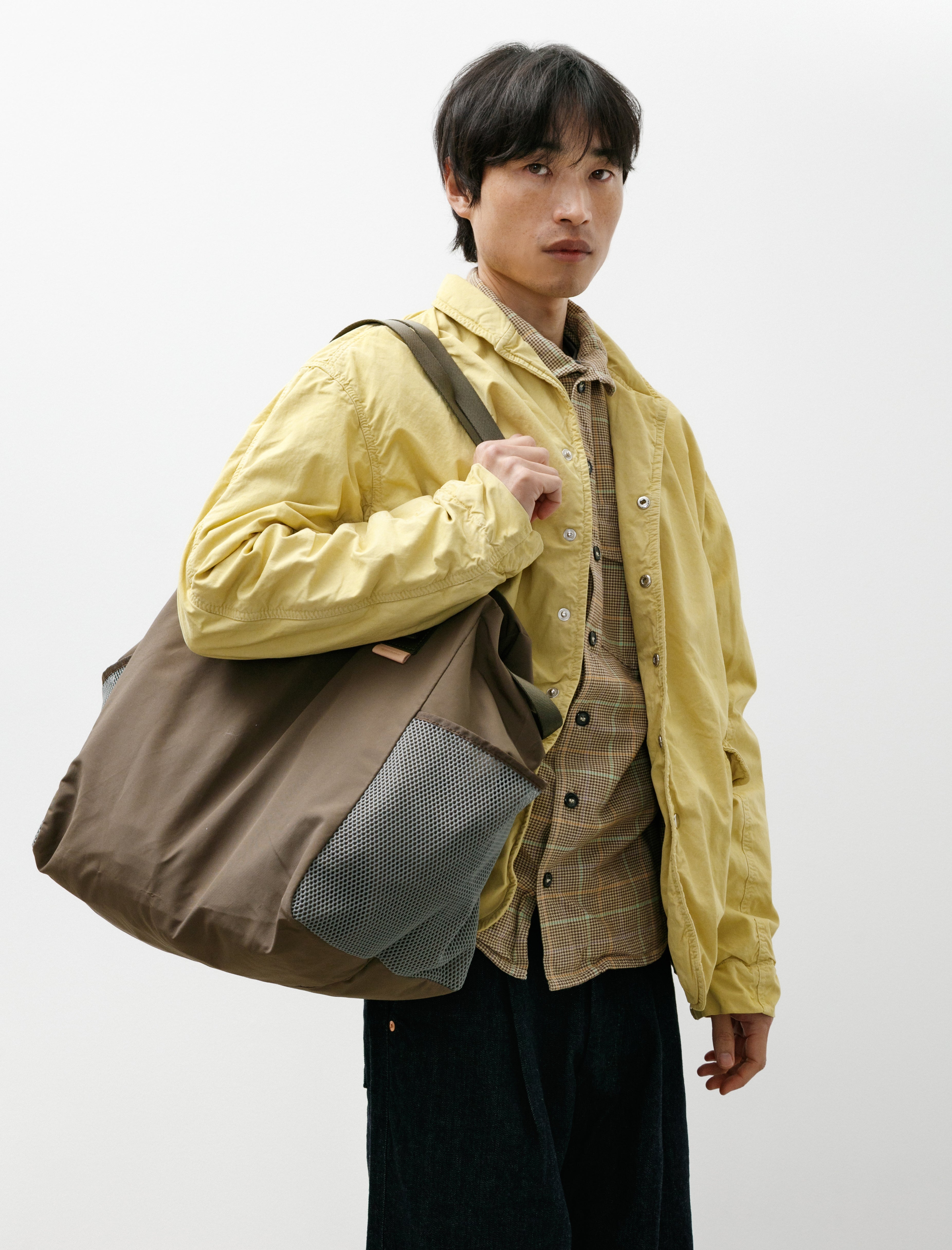 Hender Scheme Functional Tote Bag Khaki Olive