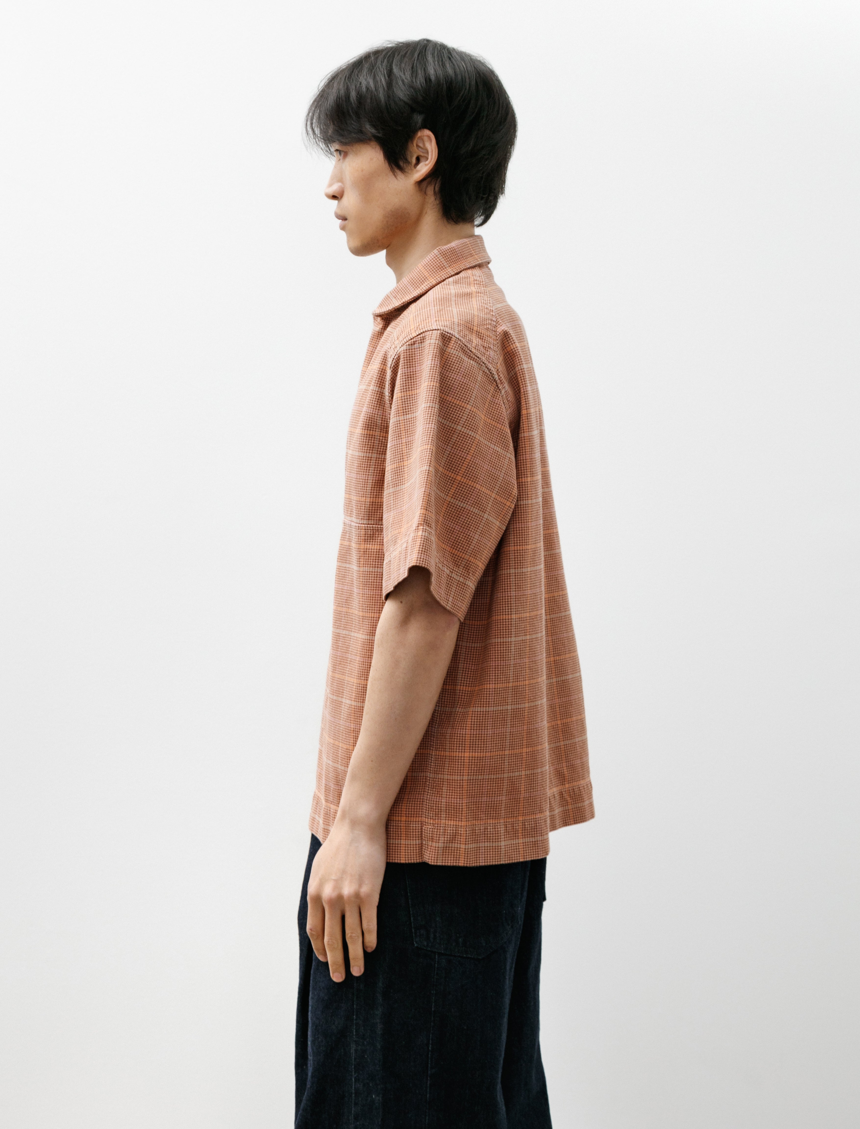 Working Goule Shirt Smith Check Cotton Pavilion