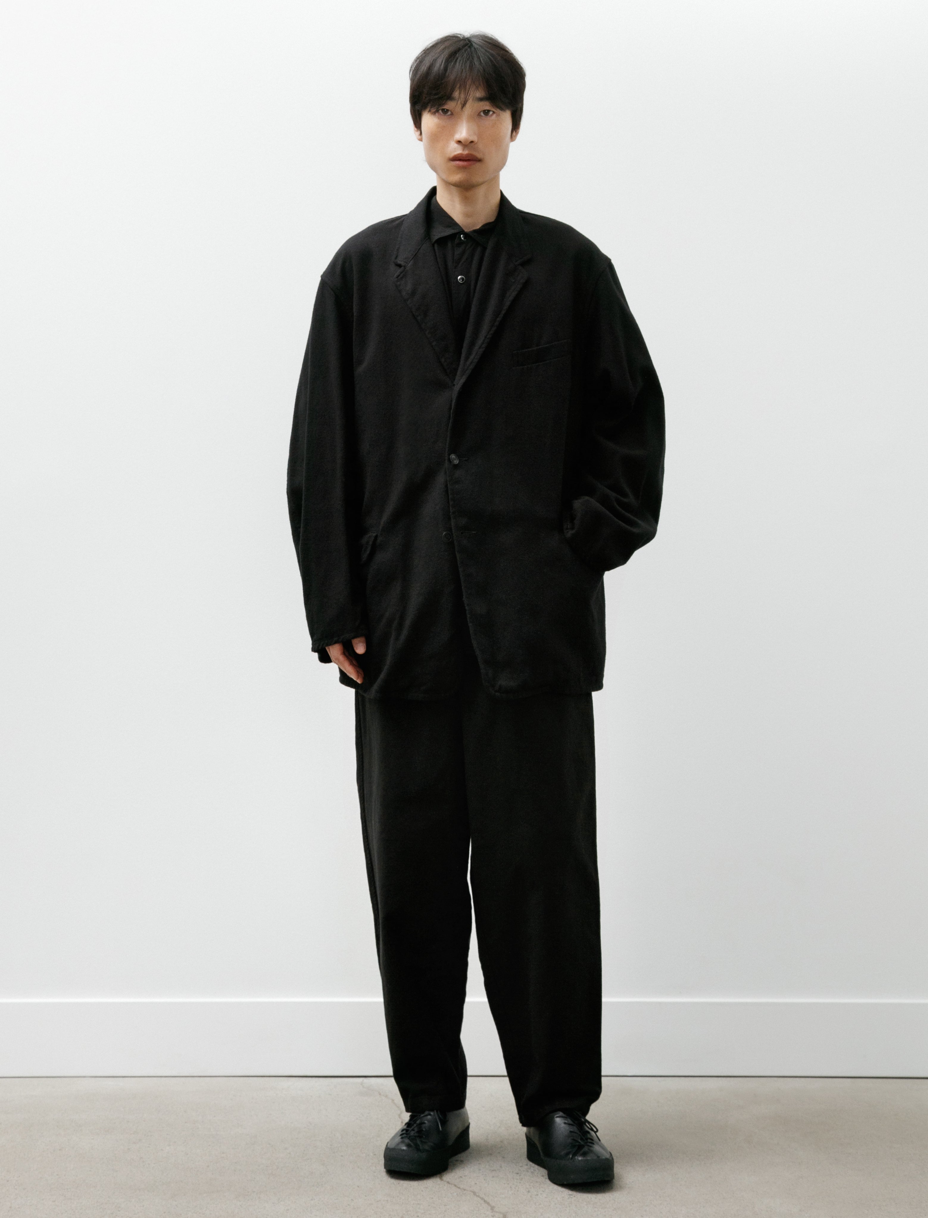 Comoli Cotton Duck Tapered Pants