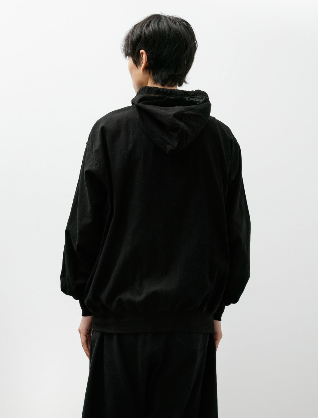 Comoli Oxford Zip Hoodie Black – Neighbour