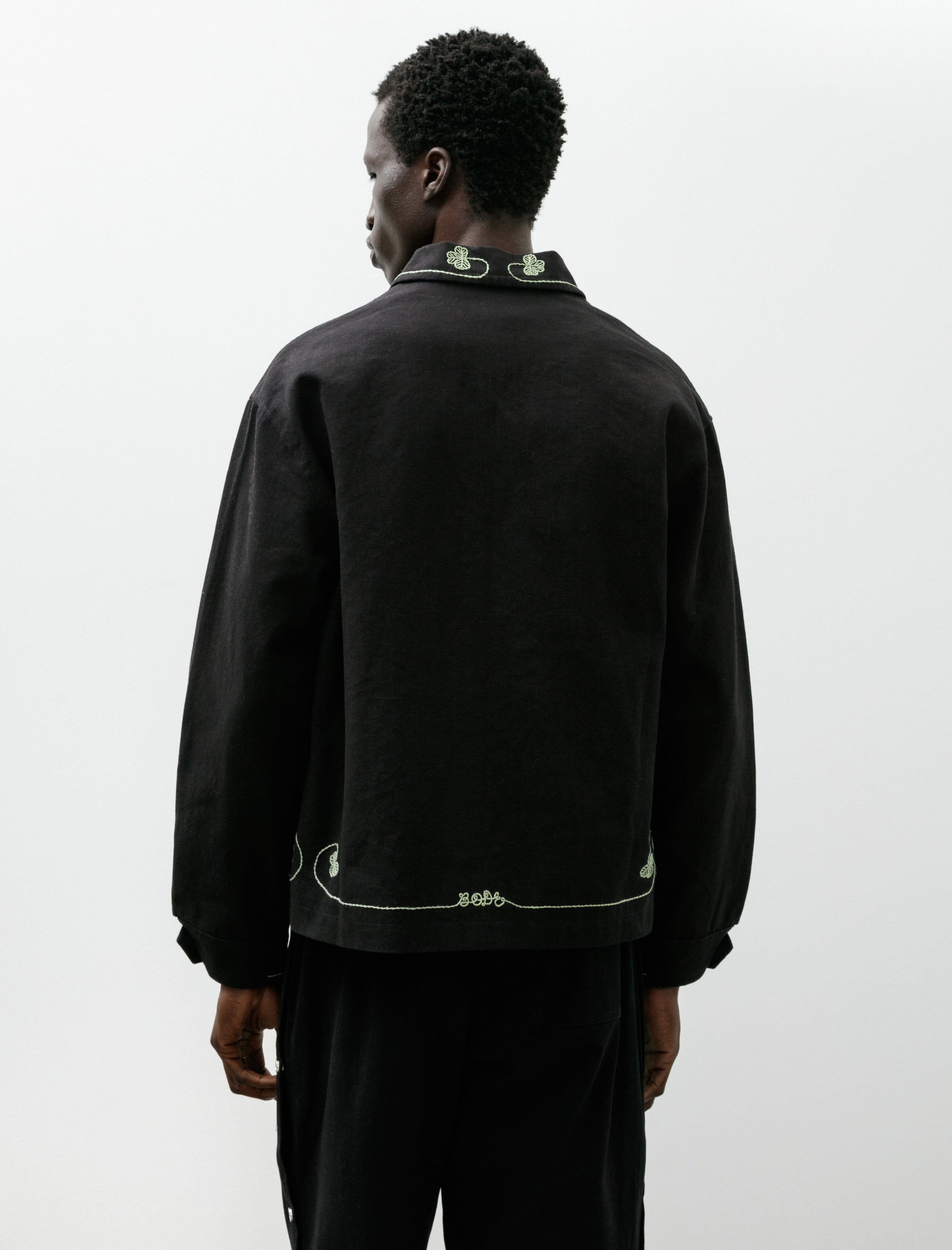 Bode Lucky Draw Jacket Black