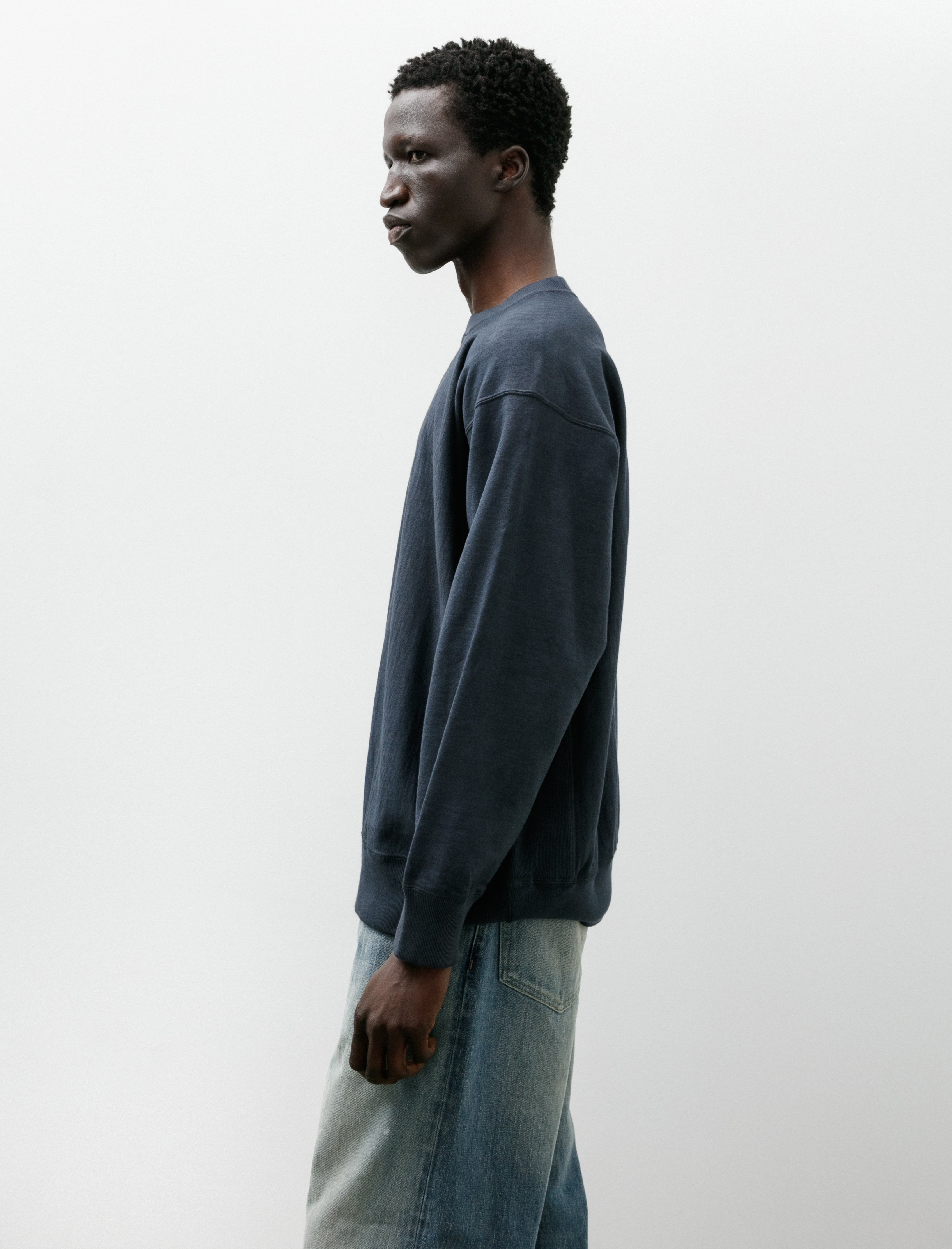 Yoko Sakamoto Athletic Sweater Indigo