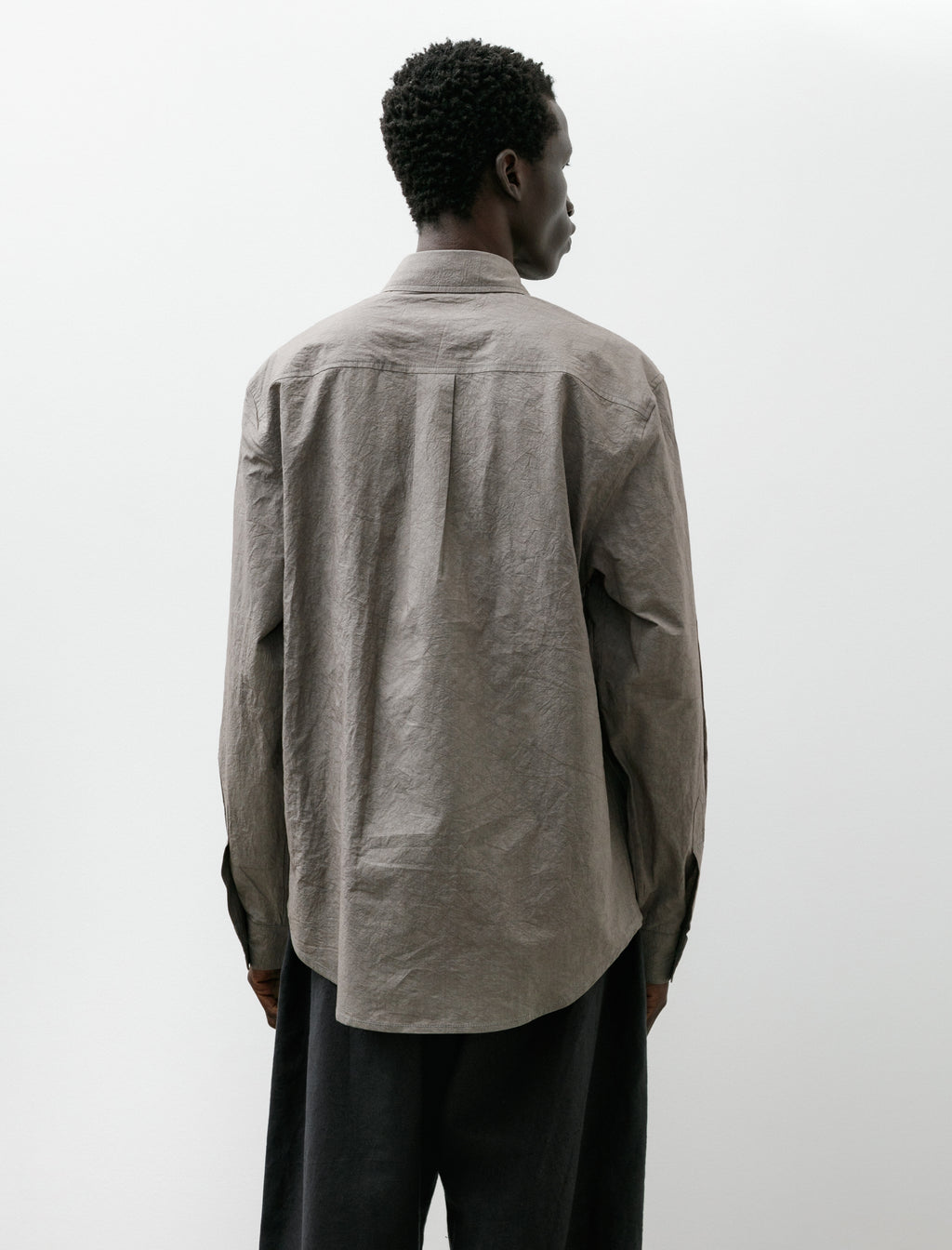 James Coward Filter Shirt Grey Typewriter Drum Cotton – Neighbour