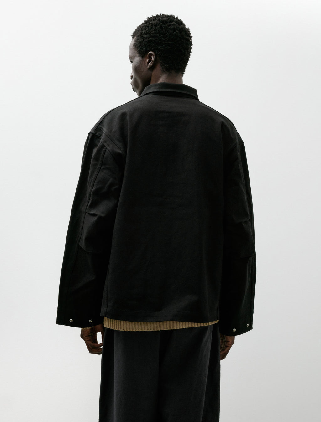 James Coward Six Jacket Black Waxed Cotton Washi Ox – Neighbour