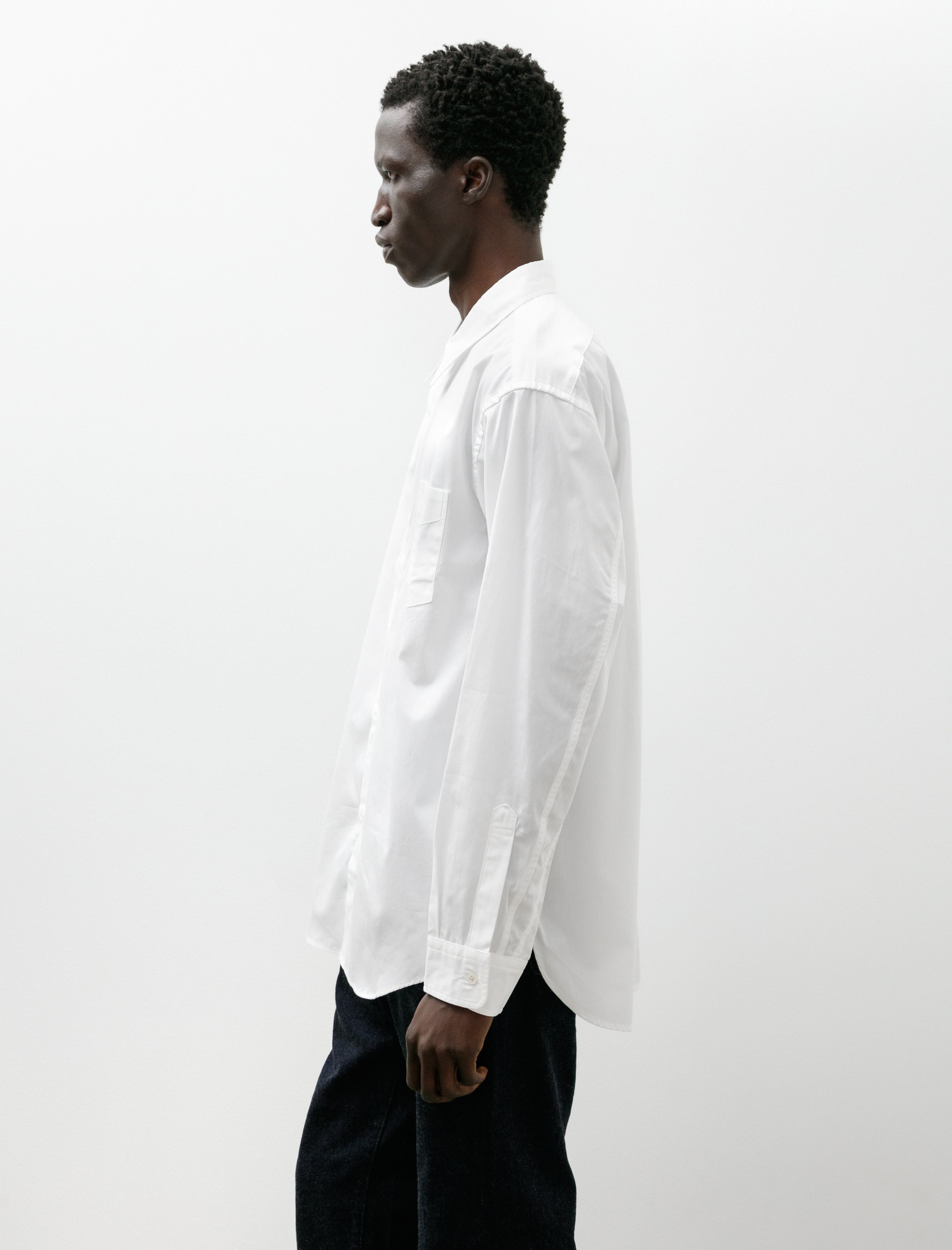 Phigvel Regular Collar Dress Shirt Off White