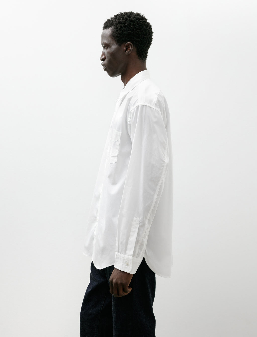 Phigvel Regular Collar Dress Shirt Off White – Neighbour