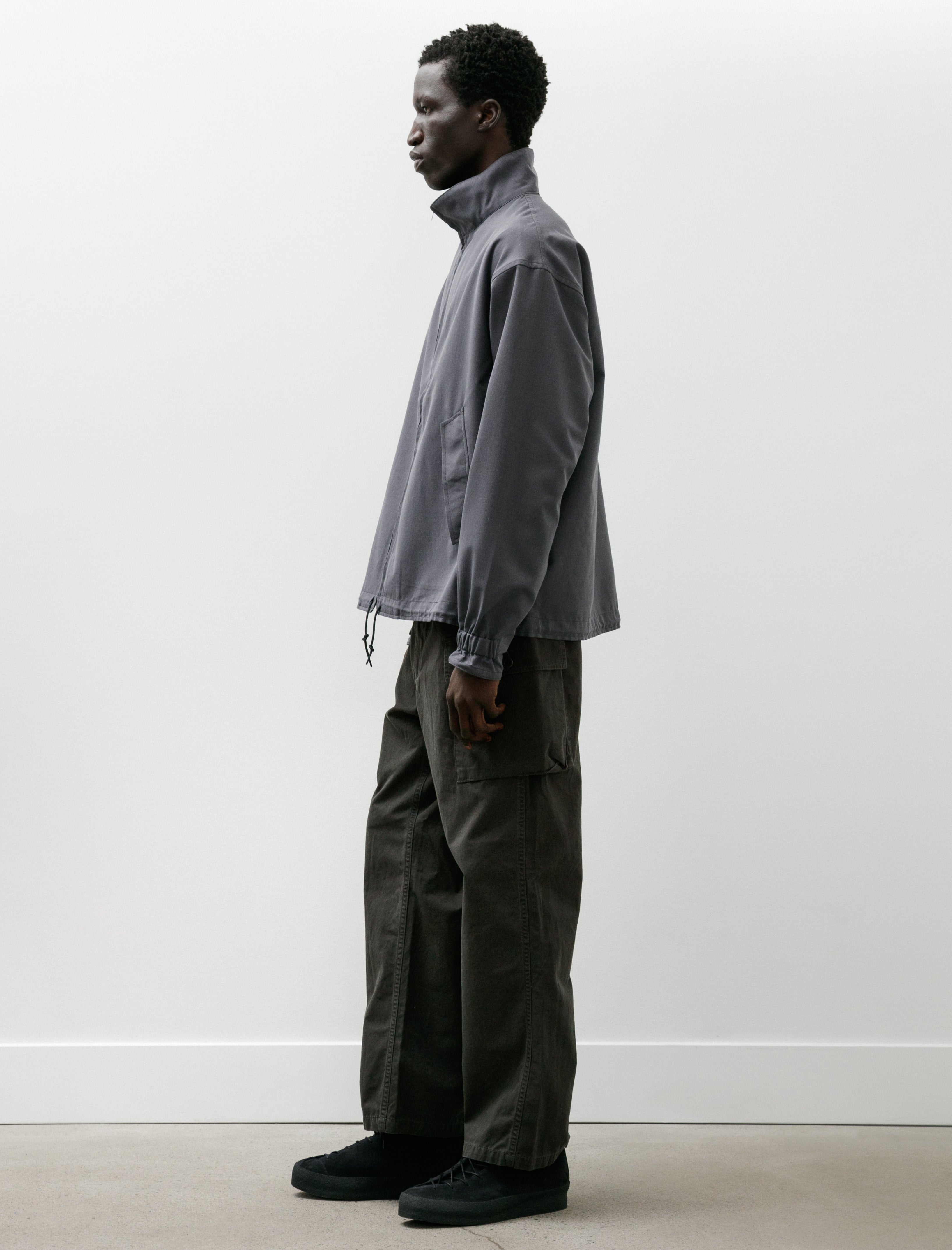 Phigvel C/W/P Yacht Blouson Purple Grey