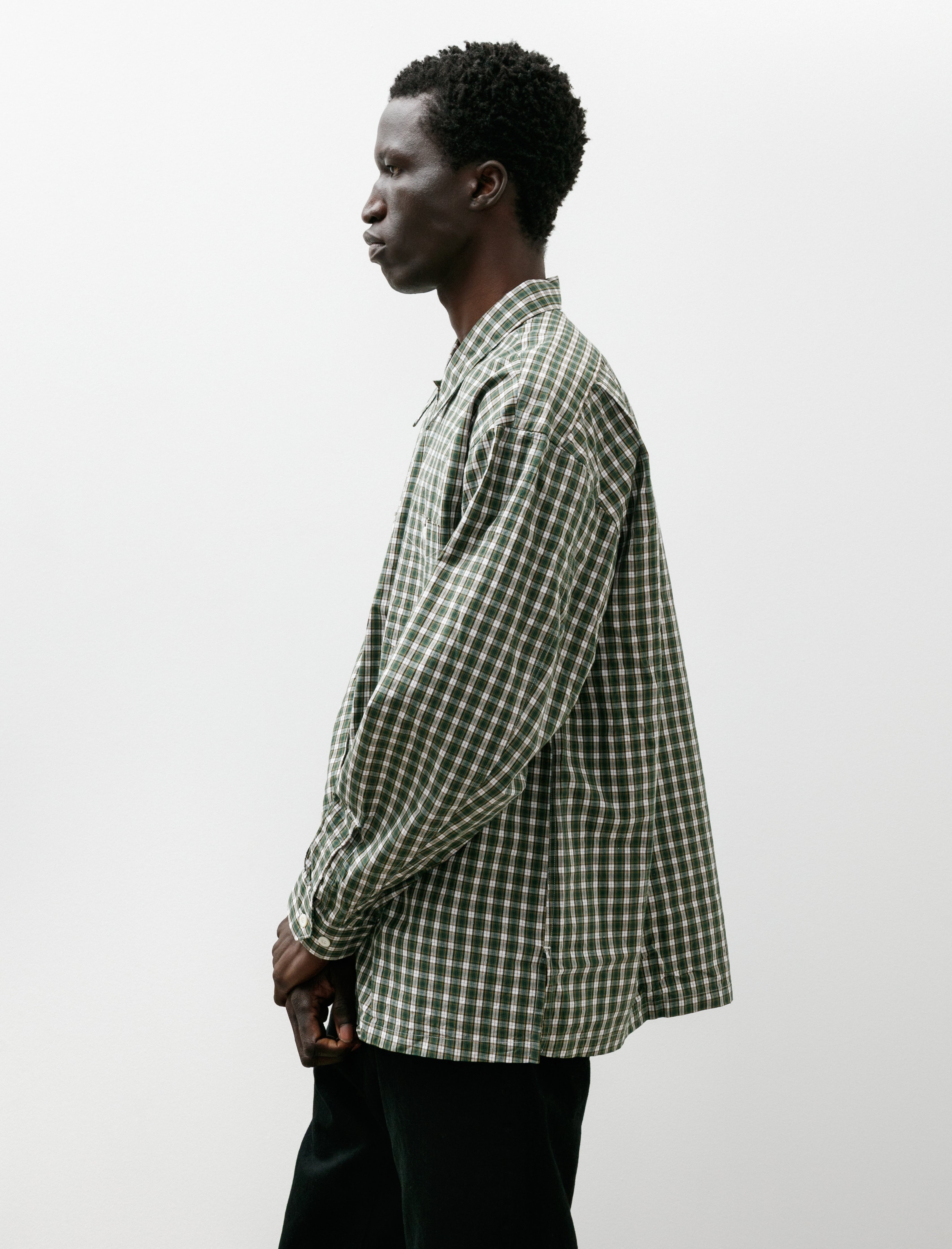 Phigvel C/L Plaid LS Shirt Forest