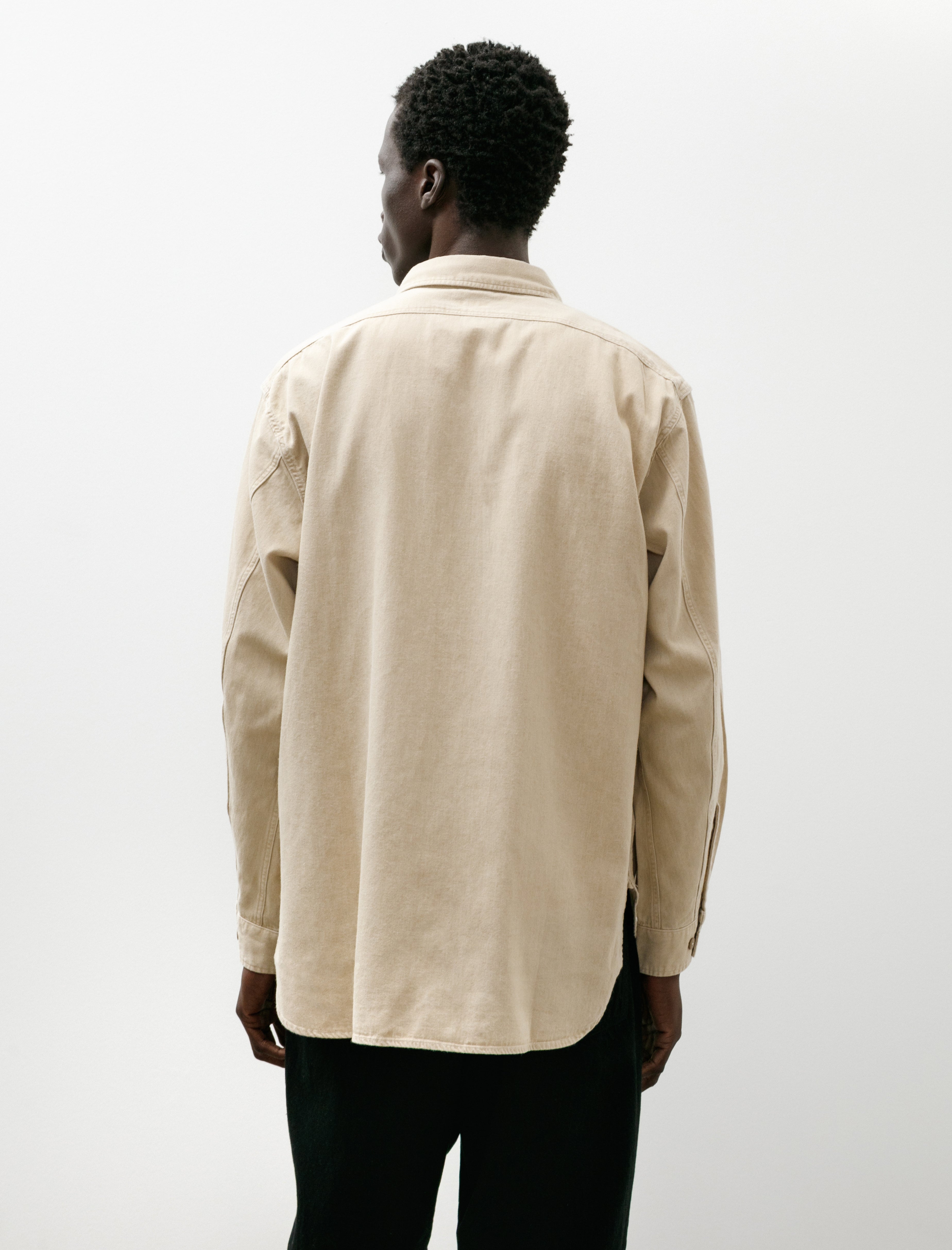 Phigvel Workaday Shirt Faded Sand Beige
