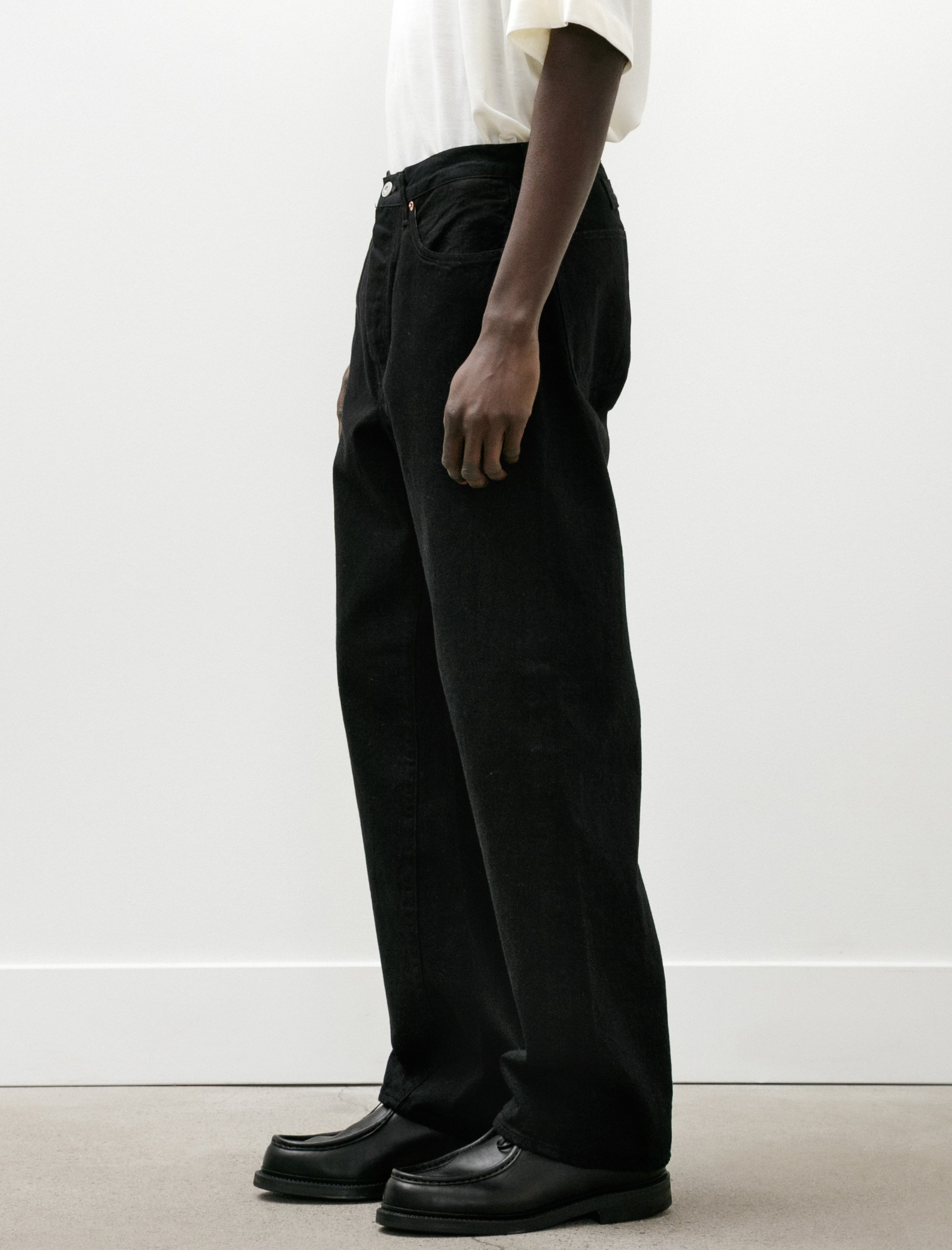 Phigvel Classic Jeans Wide Black