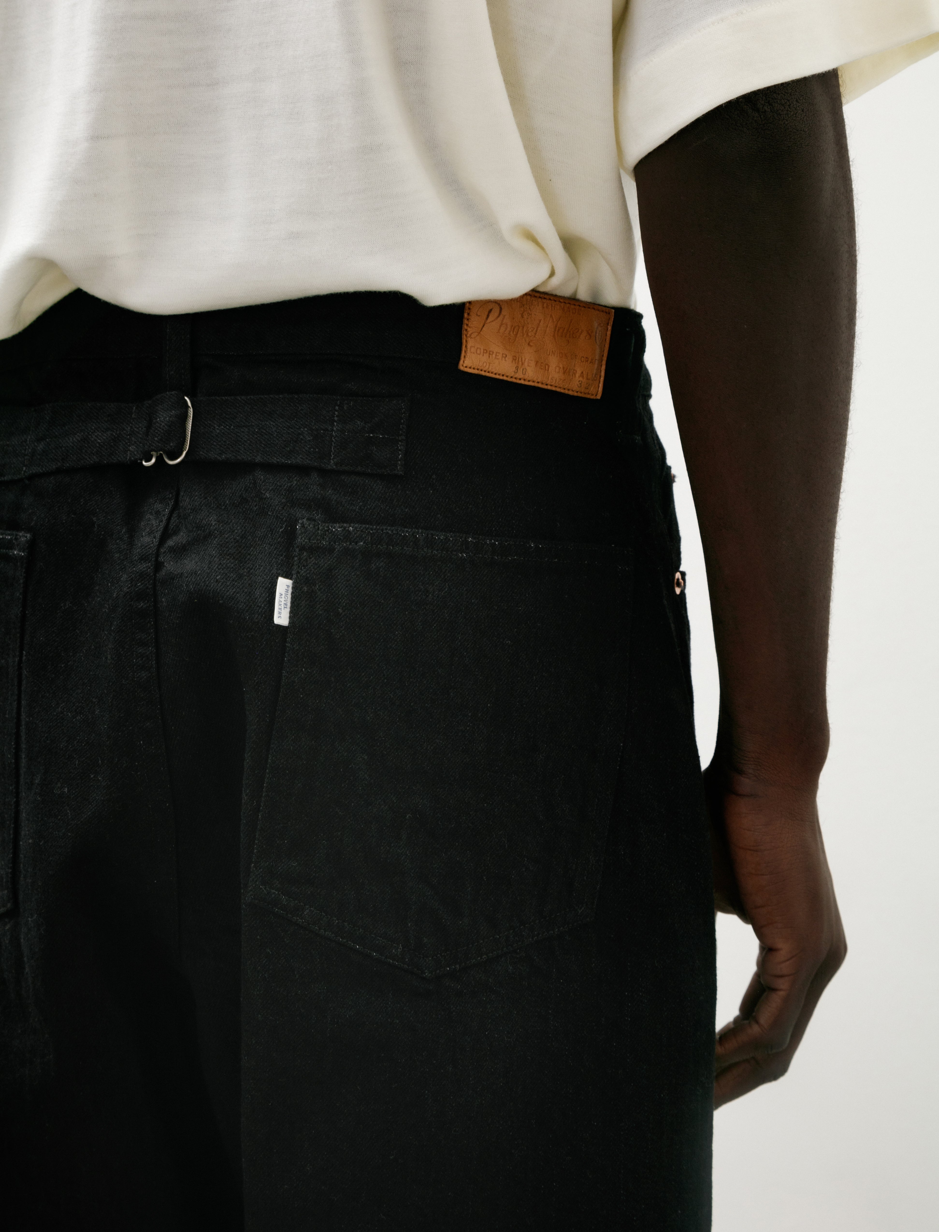 Phigvel Classic Jeans Wide Black