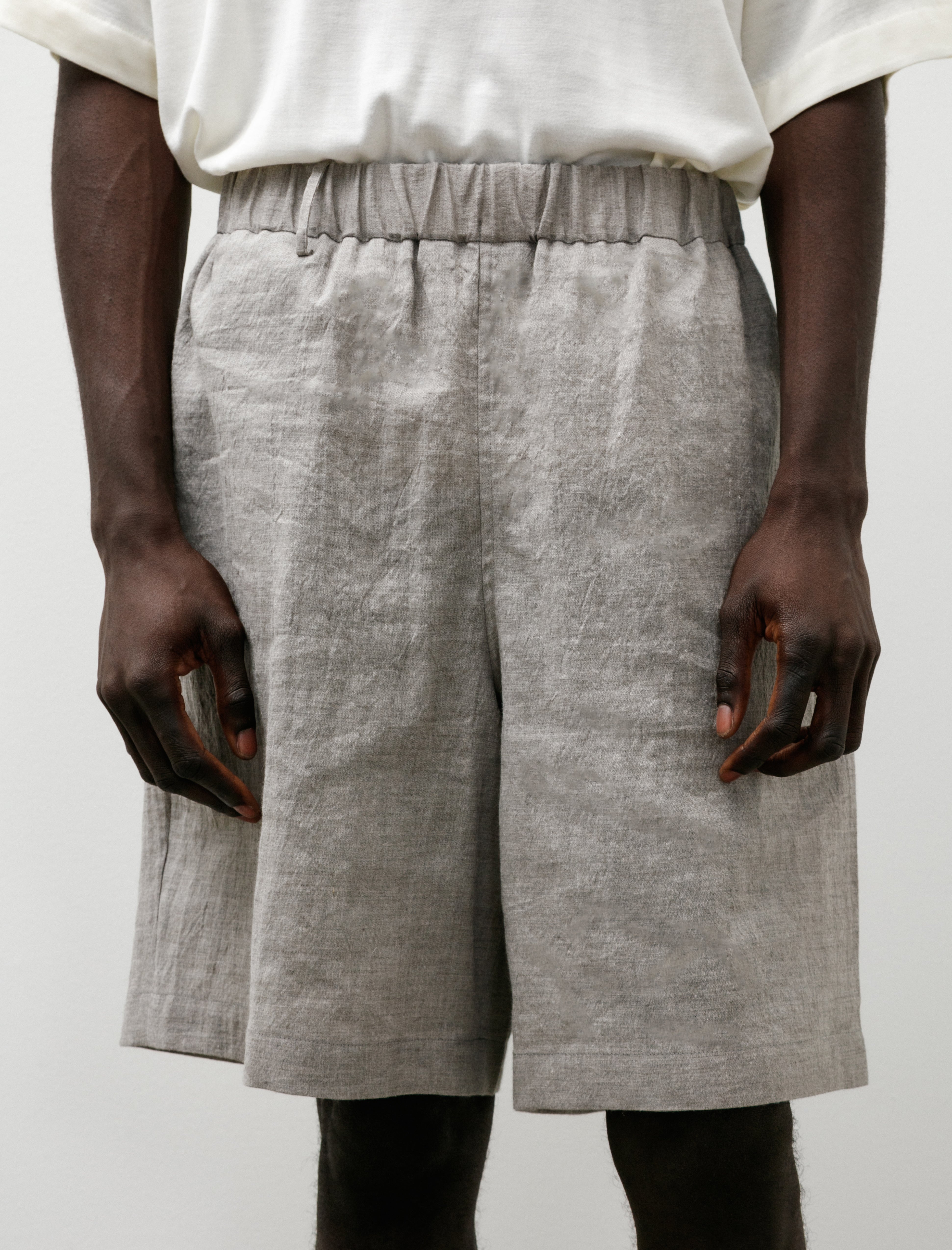 Gorsch Yak Mixed L/C Easy Shorts Light Grey