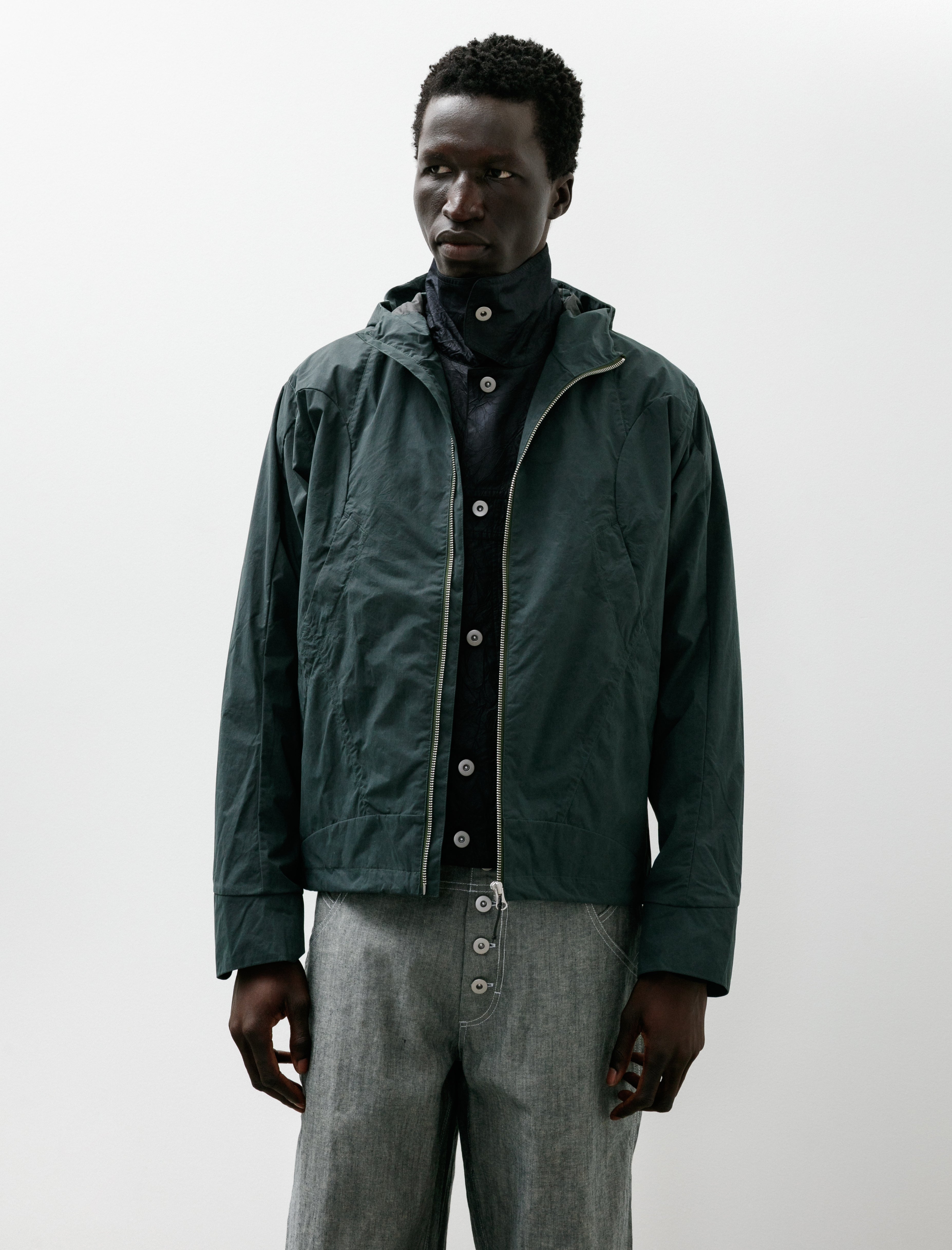 Colin Meredith Gasket Hooded Jacket Evergreen