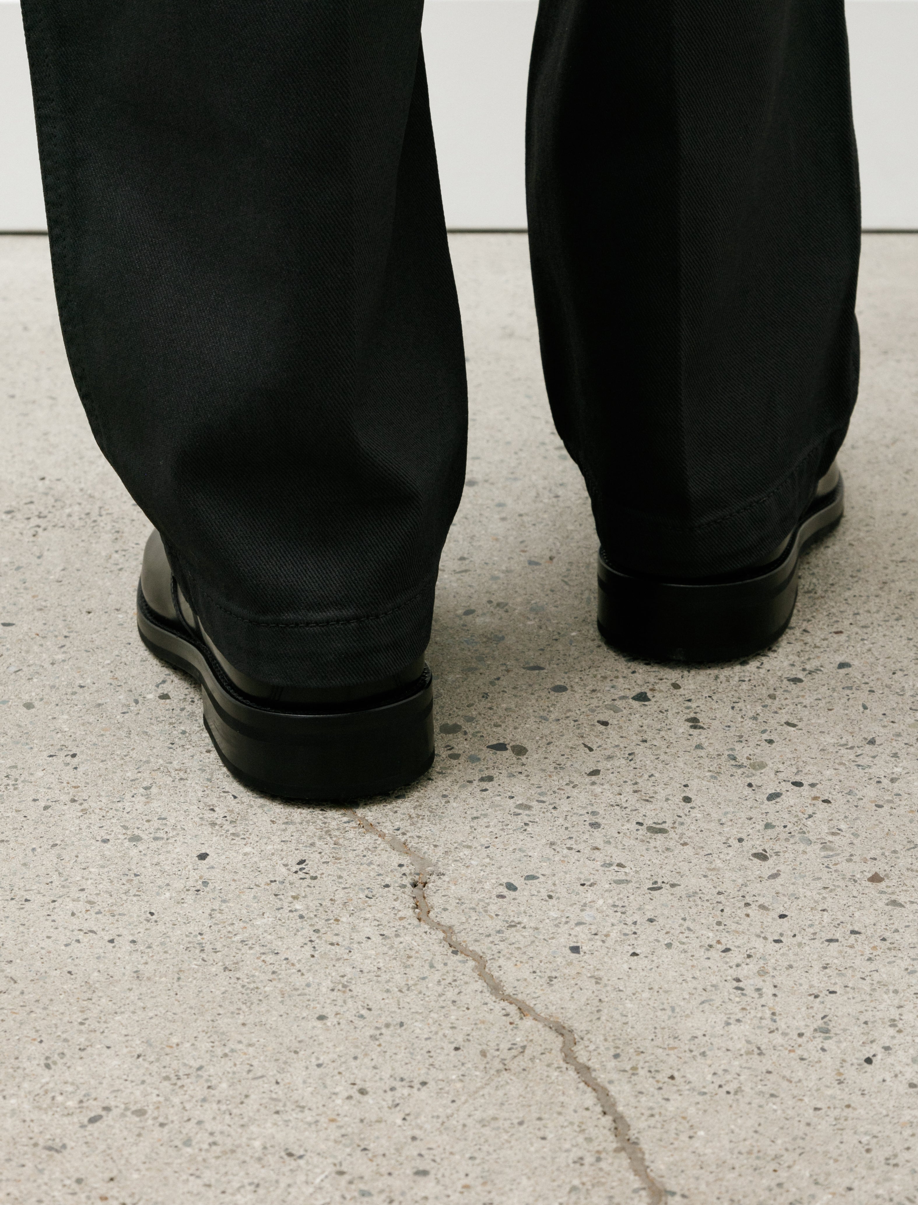 Lemaire Zipped Boots Black