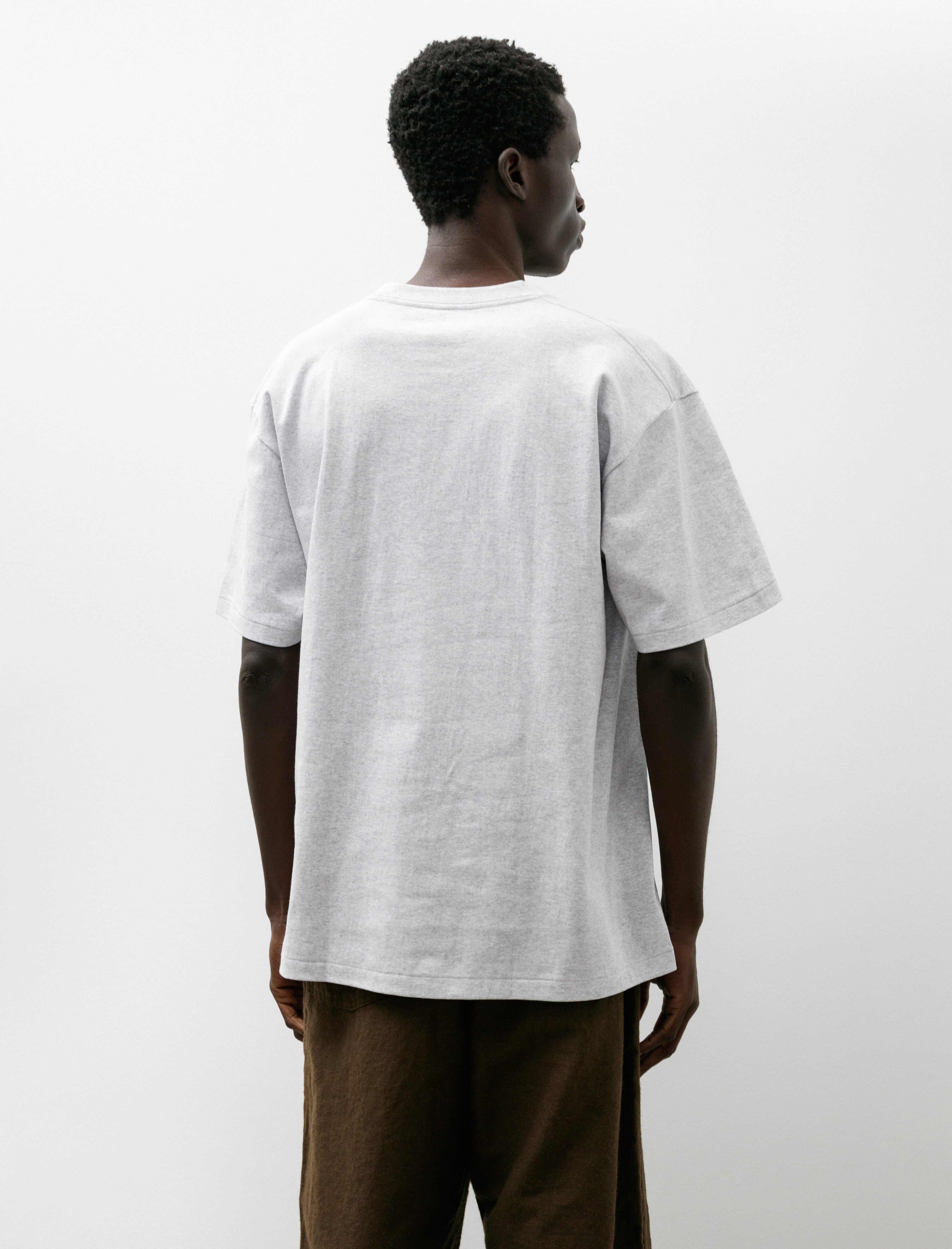 orSlow Just T-Shirt Heather Grey