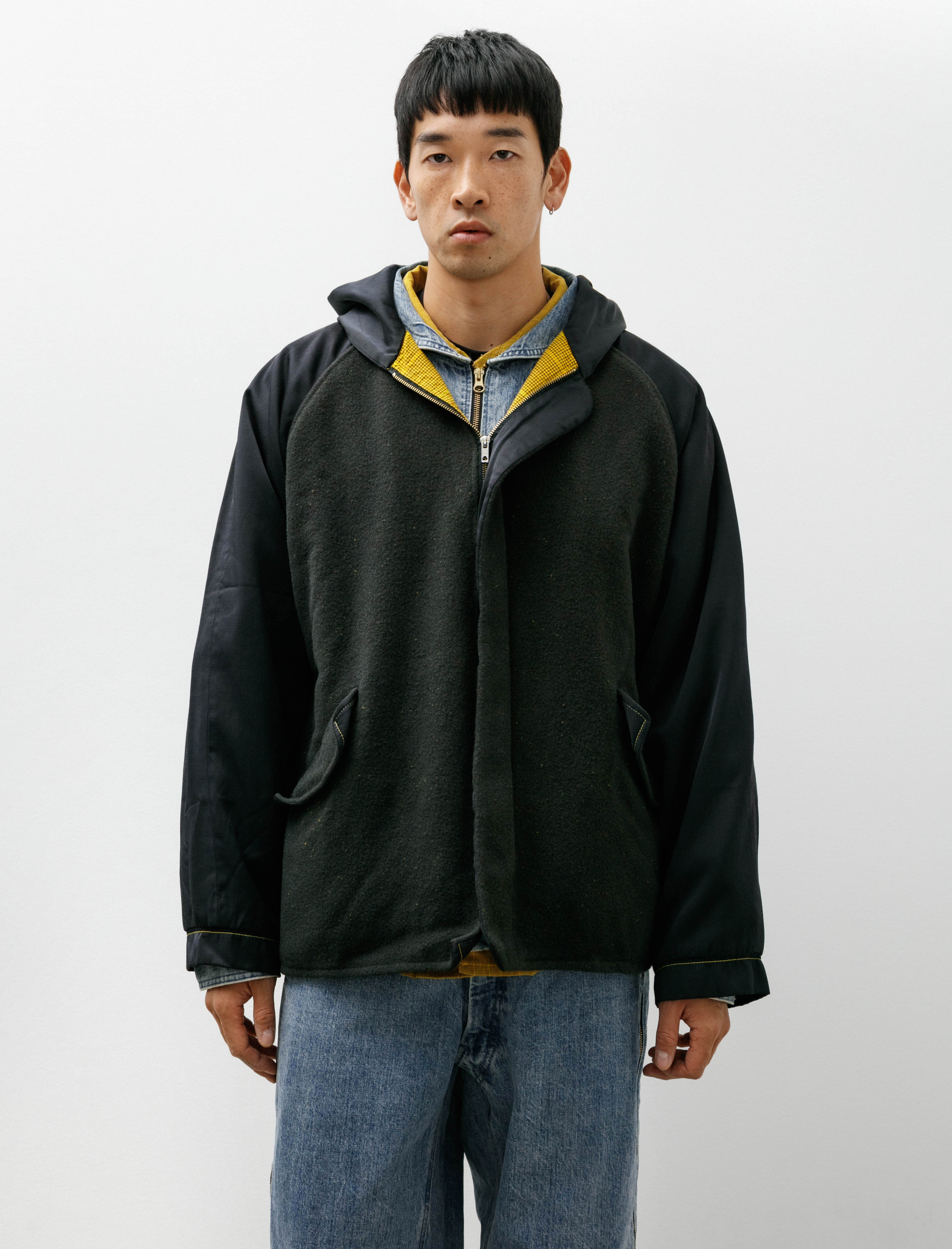 Working Cwm Cape Nylon/Wool Crombie Lagos Yellow