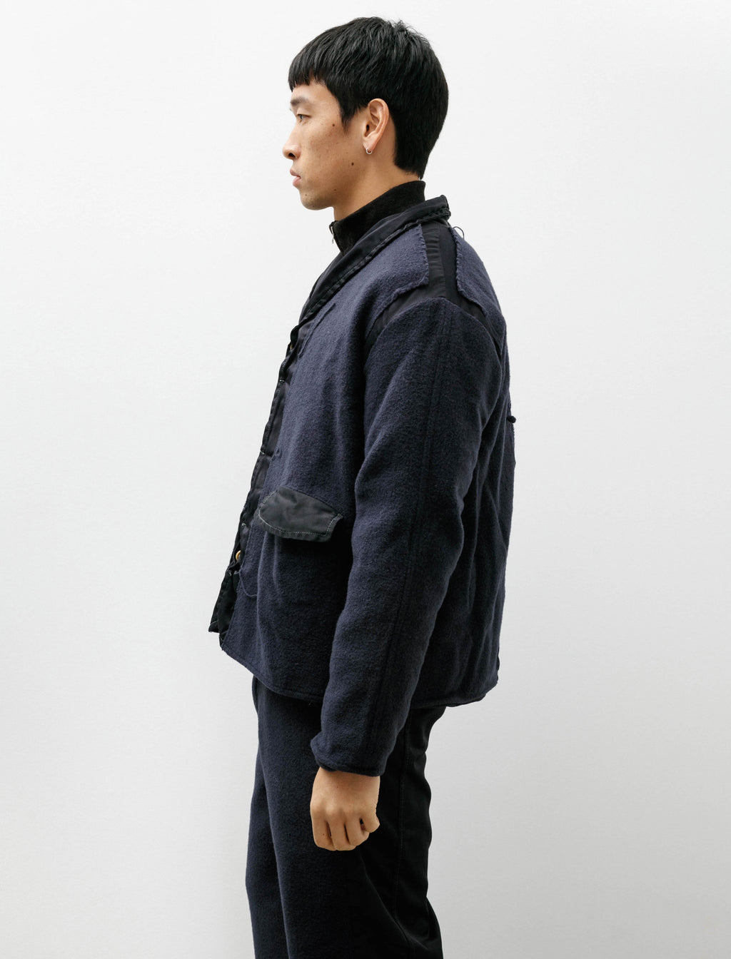 Working Bog Jacket Nylon/Wool Crombie Triassic Green – Neighbour