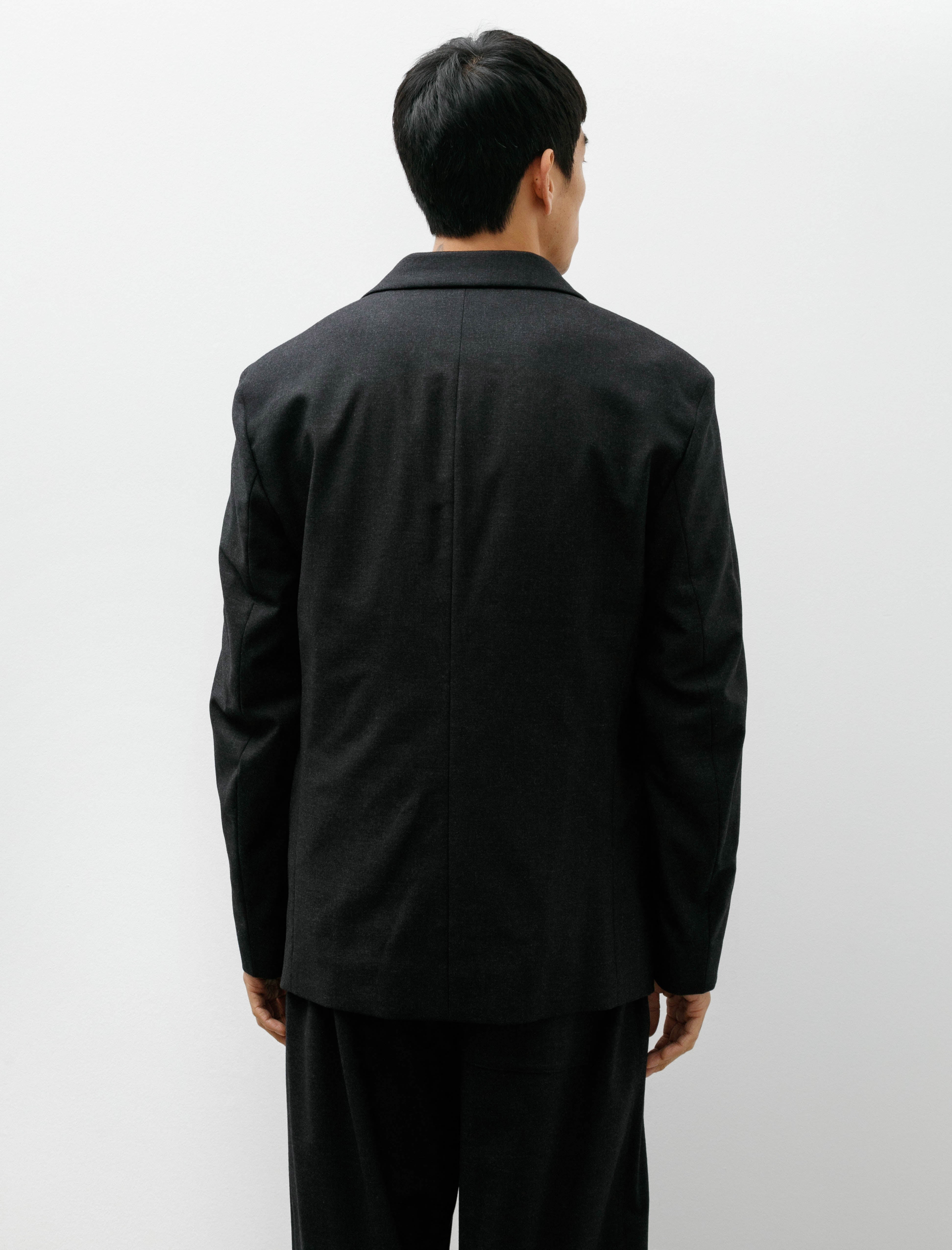 Lemaire Soft SB Jacket Anthracite Grey