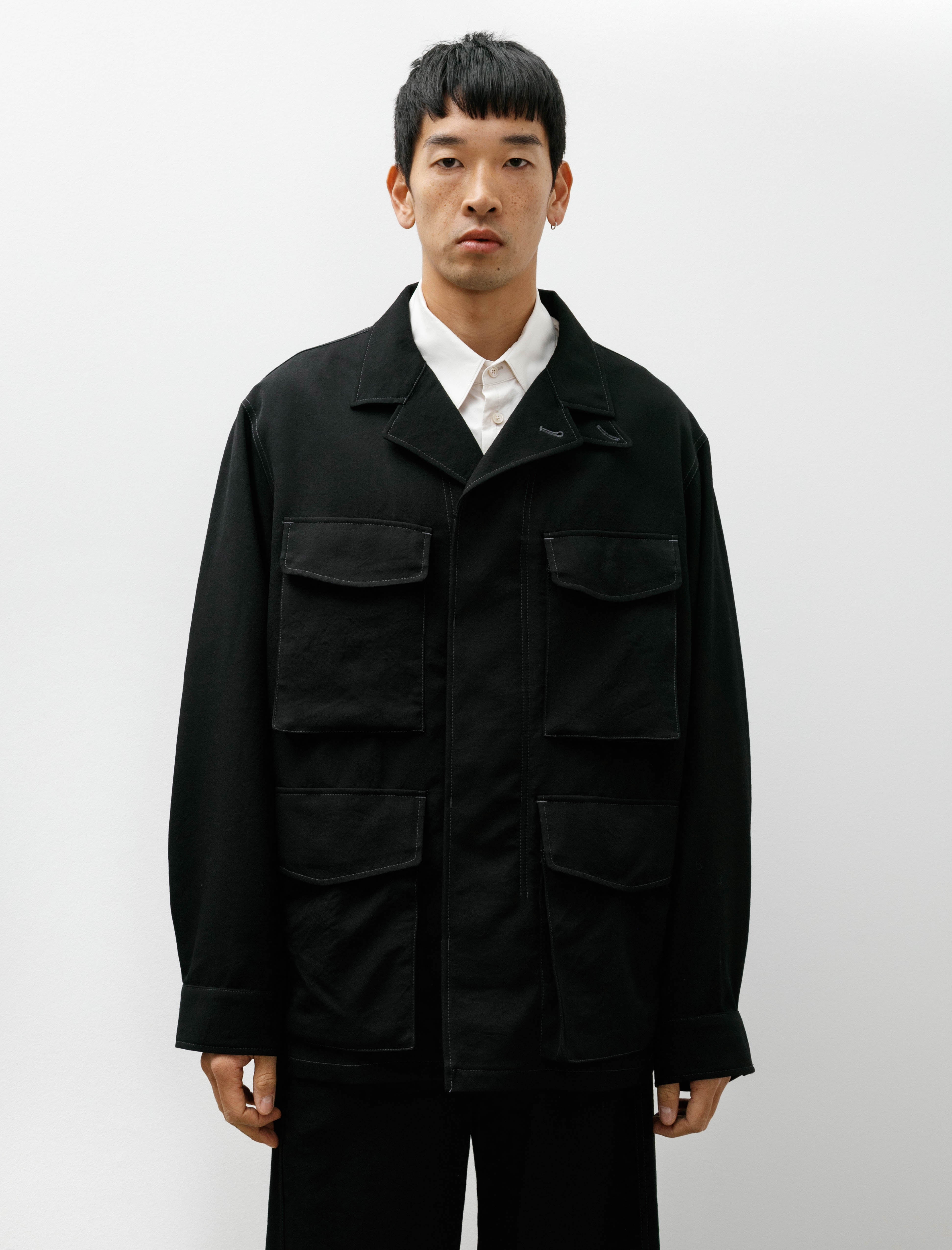 Lemaire Soft Field Jacket Black