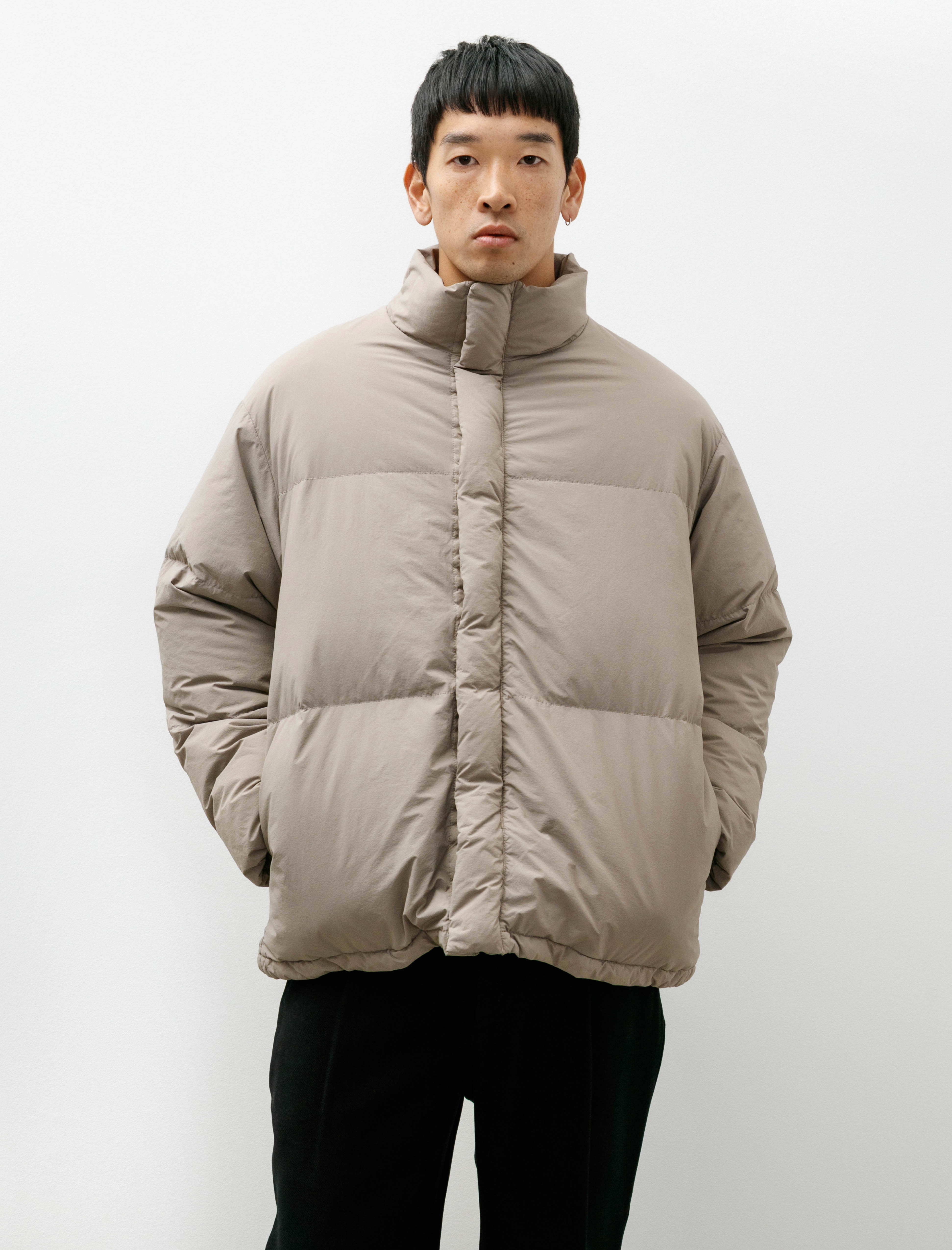Graphpaper Garment Dyed Down Jacket Grege